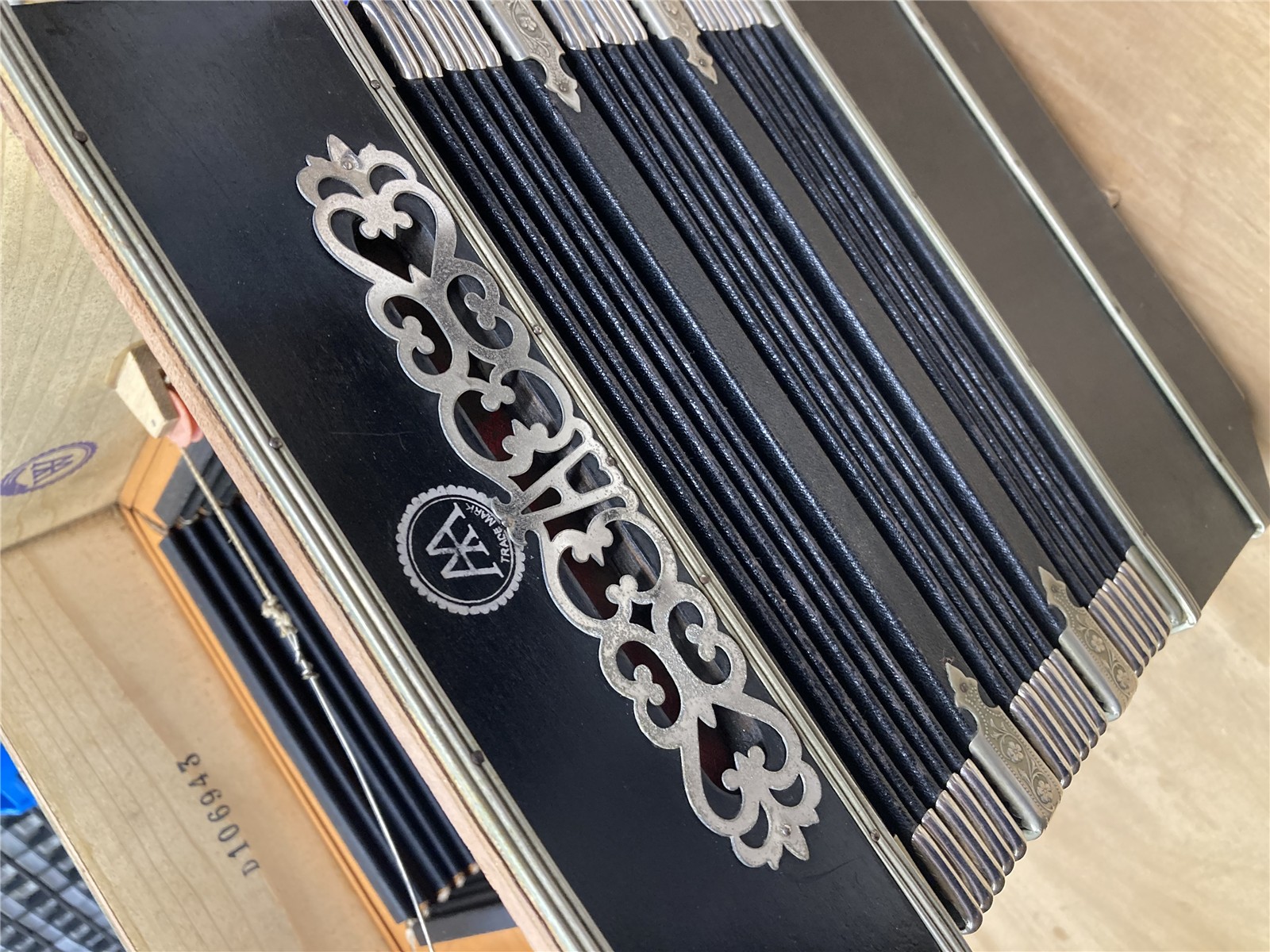 Bandoneon Alfred Arnold 142 Töne schwarz gebraucht