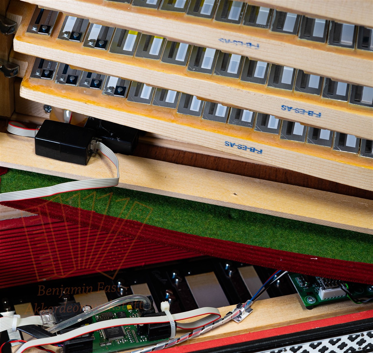 Steirische Harmonika Bayerland FBEsAs HDS, gebraucht