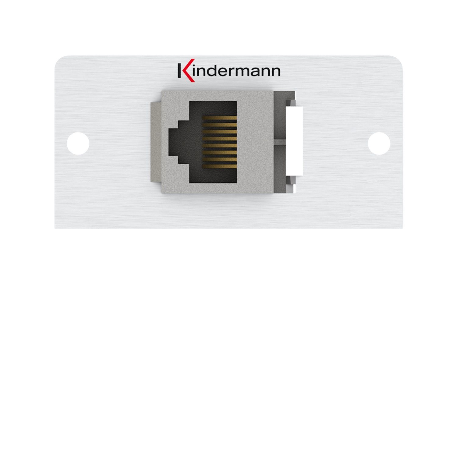 Blende Konnect 50 Alu Cat-6A (RJ45)