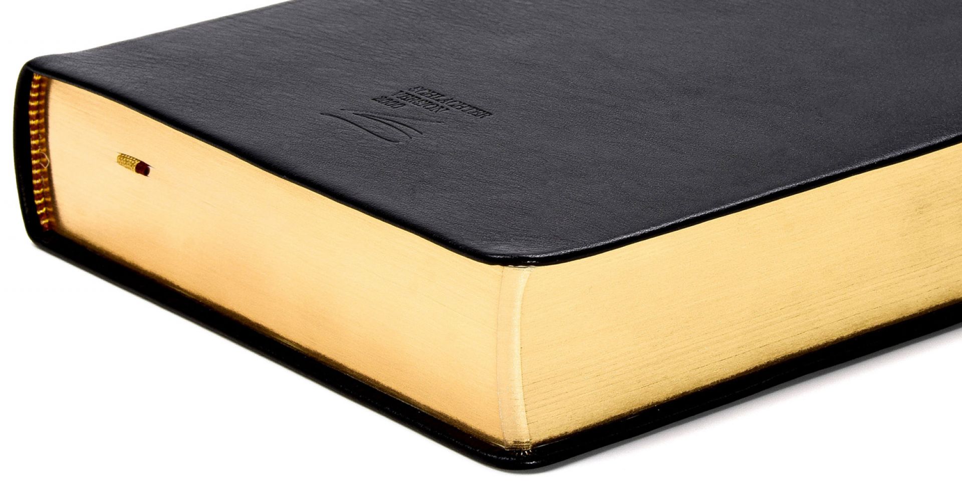 Schlachter 2000 - Großdruckausgabe (Softcover, schwarz, Goldschnitt)