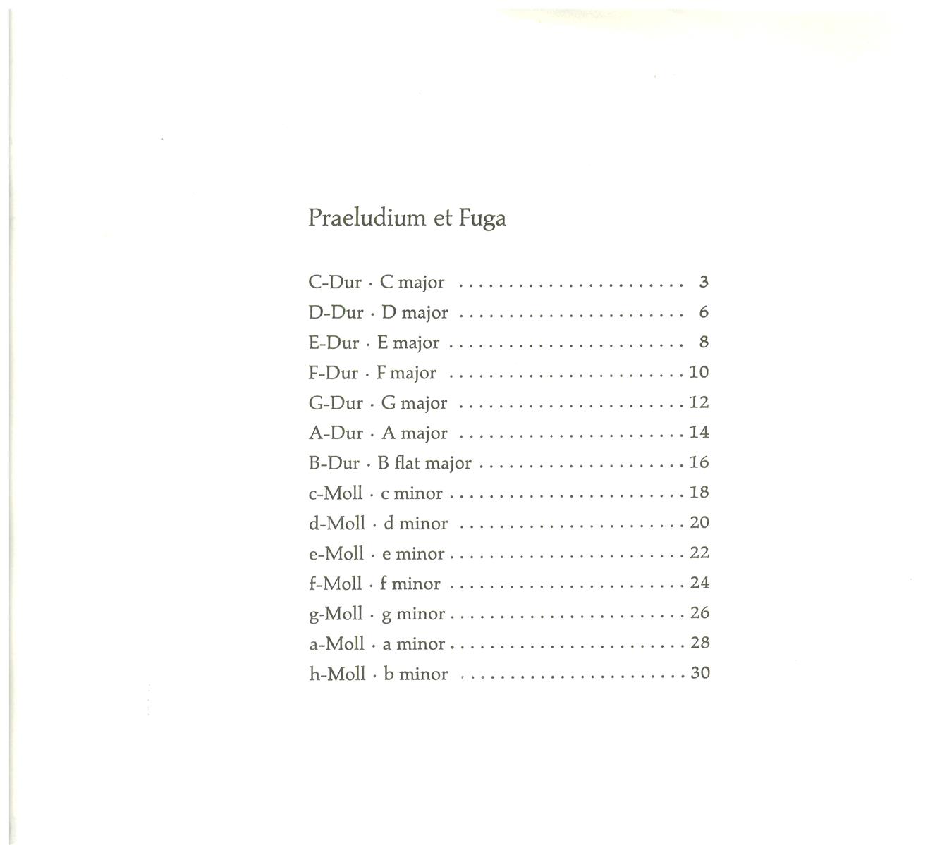 14 leichte Präludien + Fugen - Antiquariat 14 leichte Präludien + Fugen - Antiquariat
