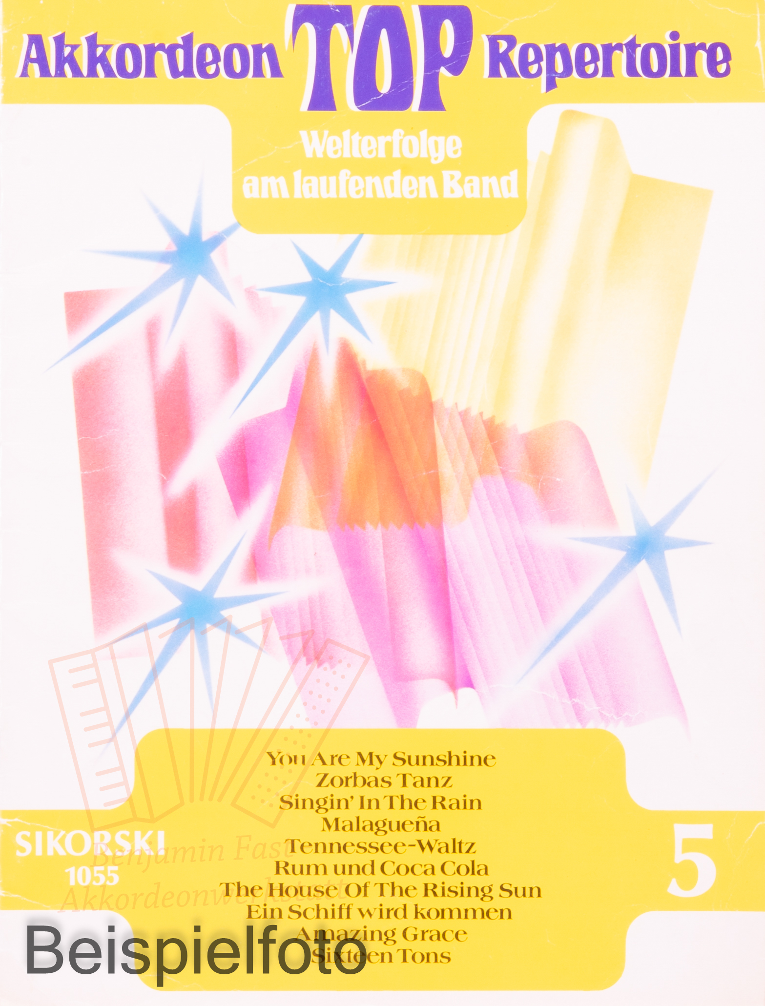 Akkordeon Top Repertoire 05 - Antiquariat