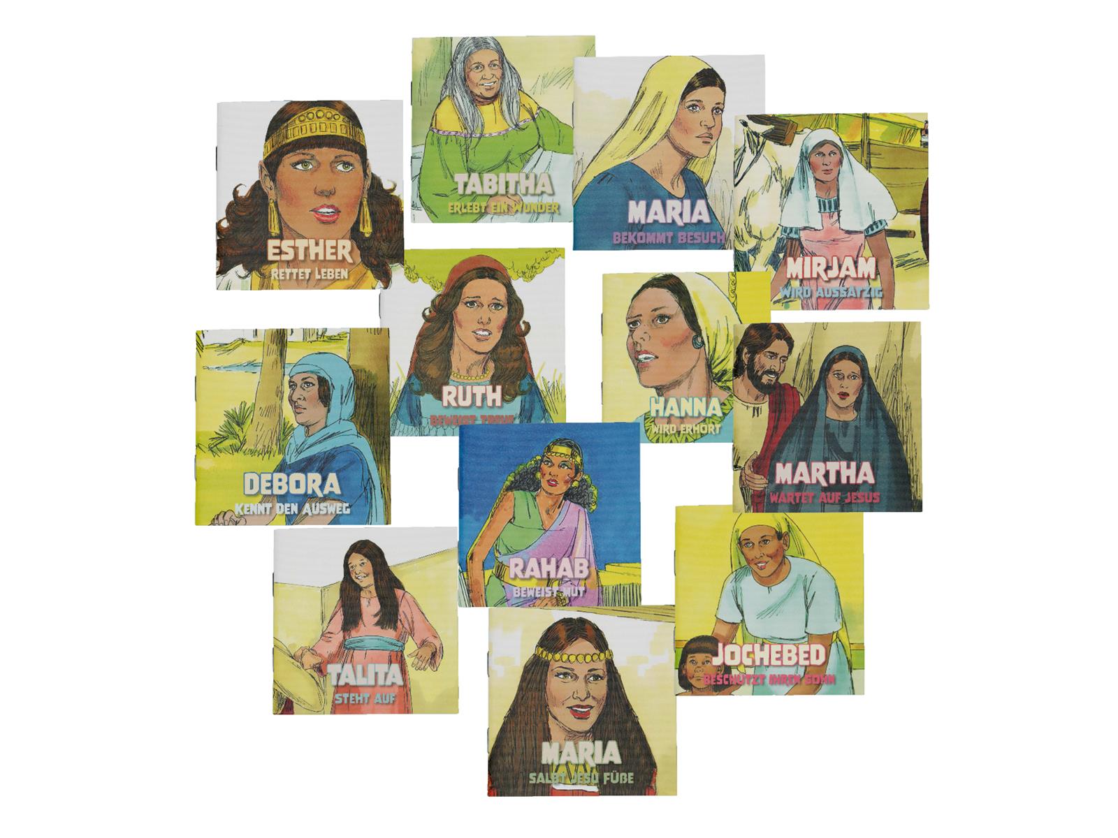 12 Mini-Bibelgeschichten (Frauen der Bibel) 12 Mini-Bibelgeschichten (Frauen der Bibel)