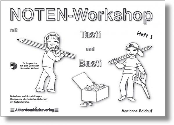 NOTEN-Workshop 1 Akkordeon Knopf B-Griff