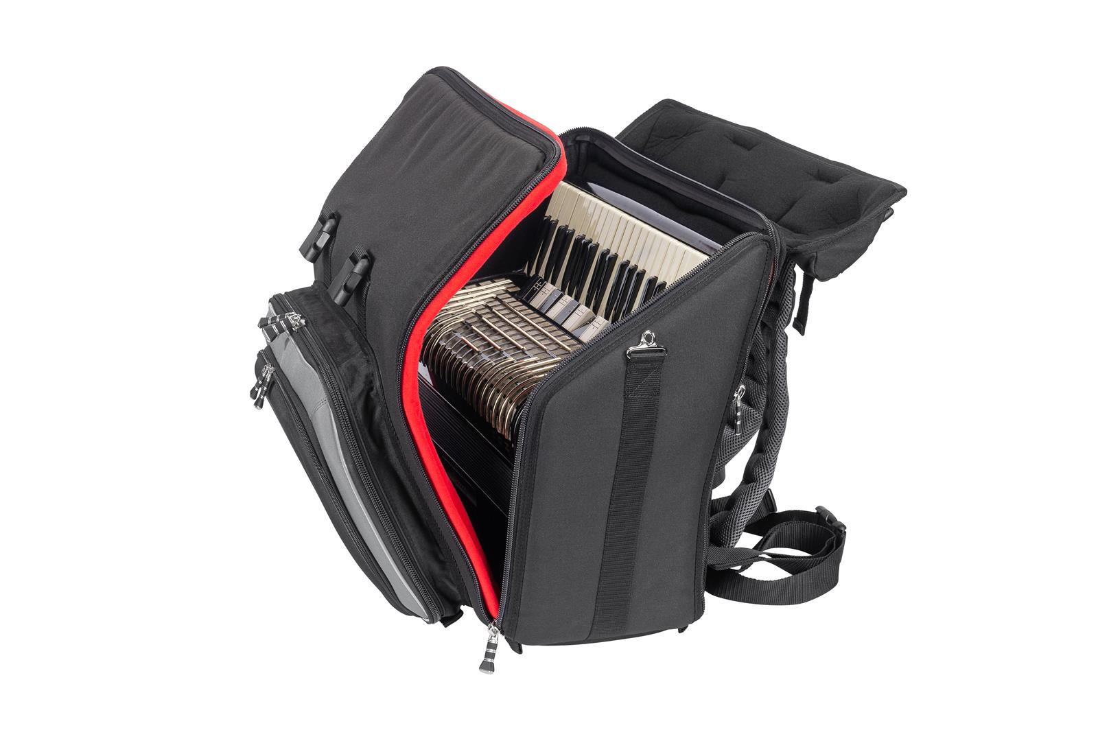 Akkordeontasche Soundwear Performer 72 Bass Bag schwarz Akkordeontasche Soundwear Performer 72 Bass Bag schwarz