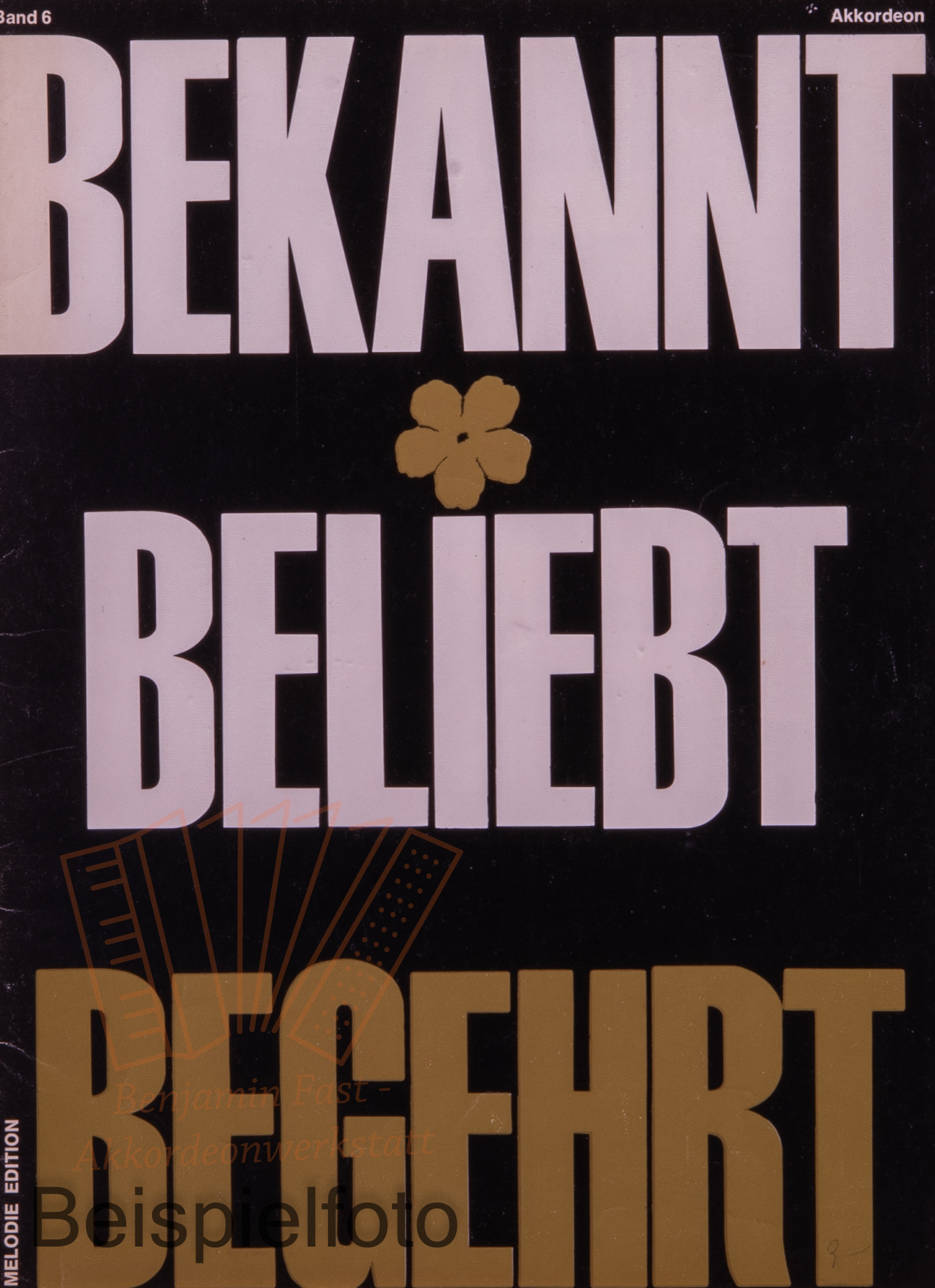 Bekannt beliebt begehrt 6 - Antiquariat