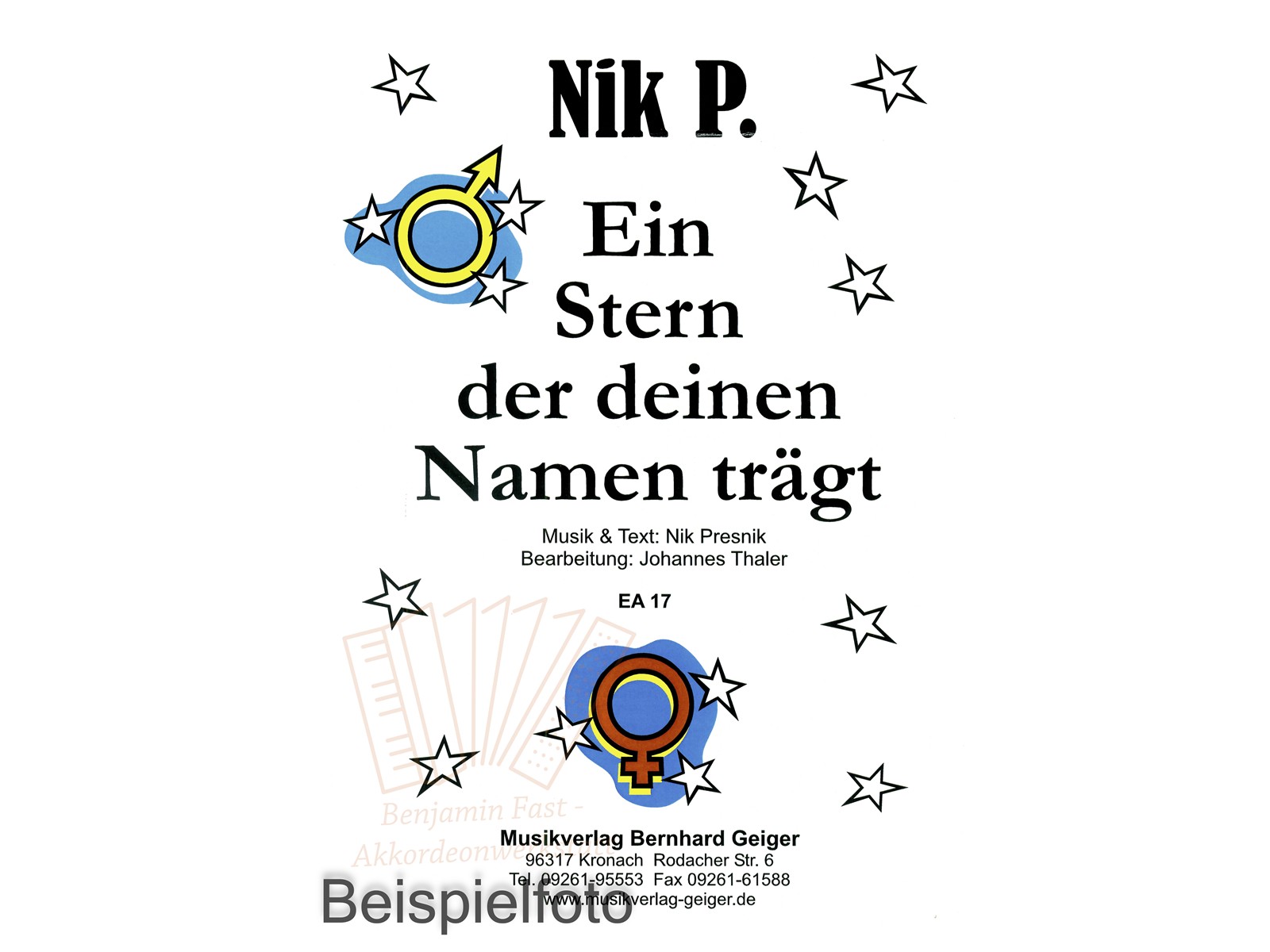 Ein Stern der deinen Namen trägt, Einzelausgabe - Antiquariat