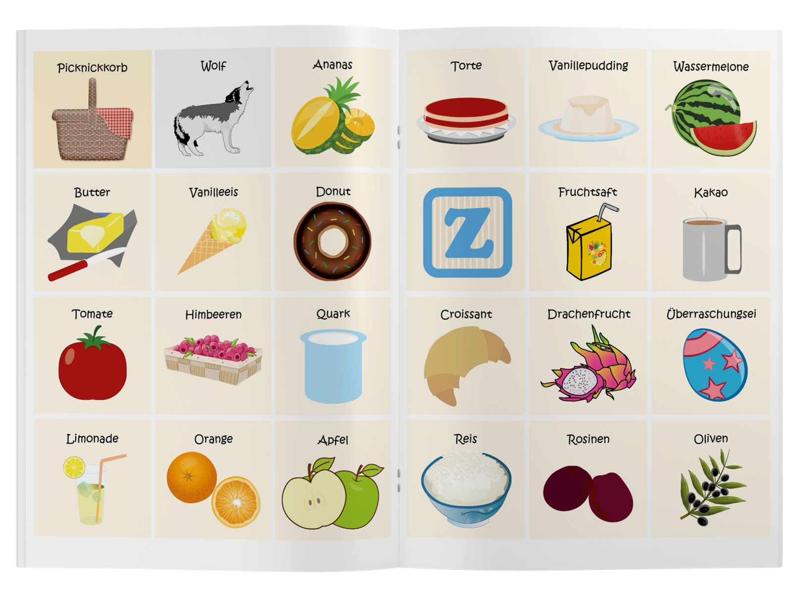 Stickerheft - Alphabet