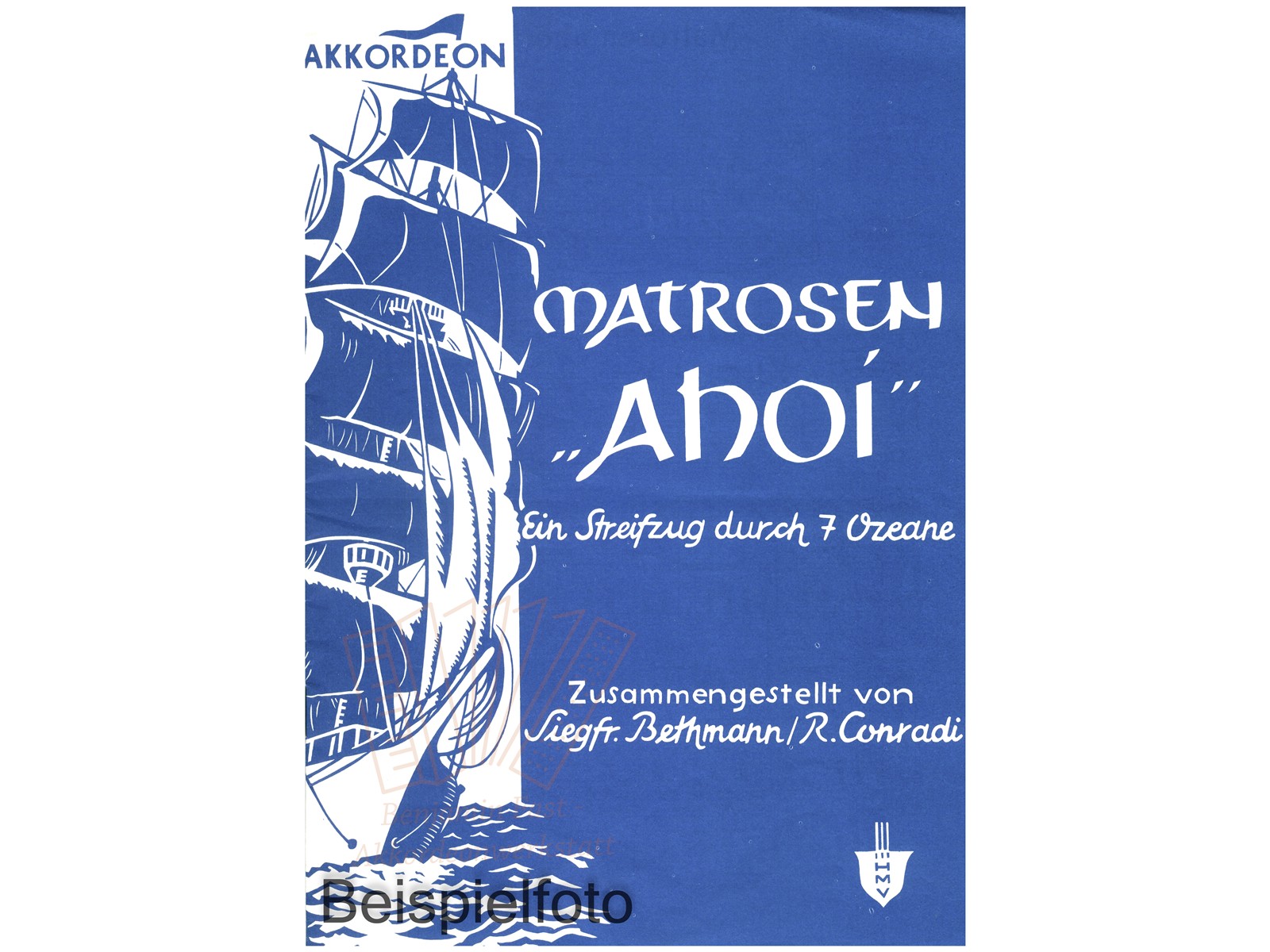 Matrosen "Ahoi", Einzelausgabe - Antiquariat