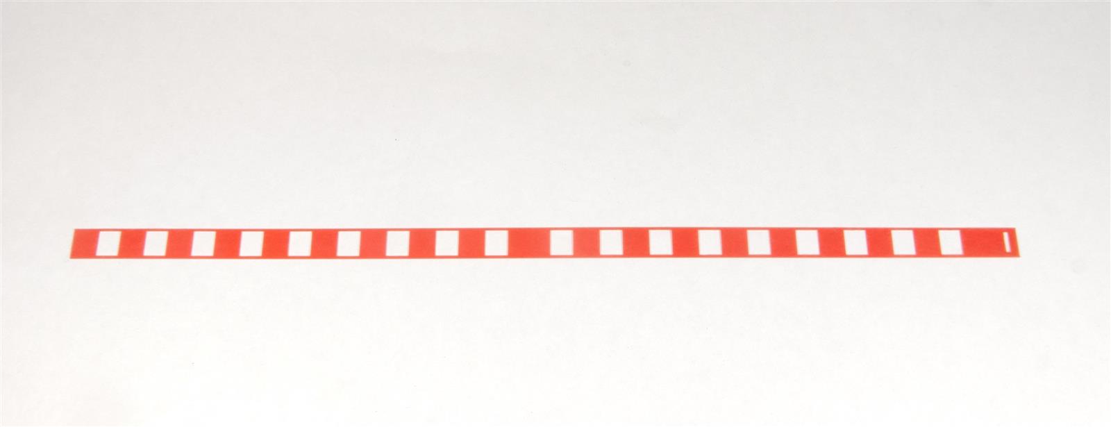 Registerschieber Diskant Hohner 18 Töne Kunststoff, gebraucht