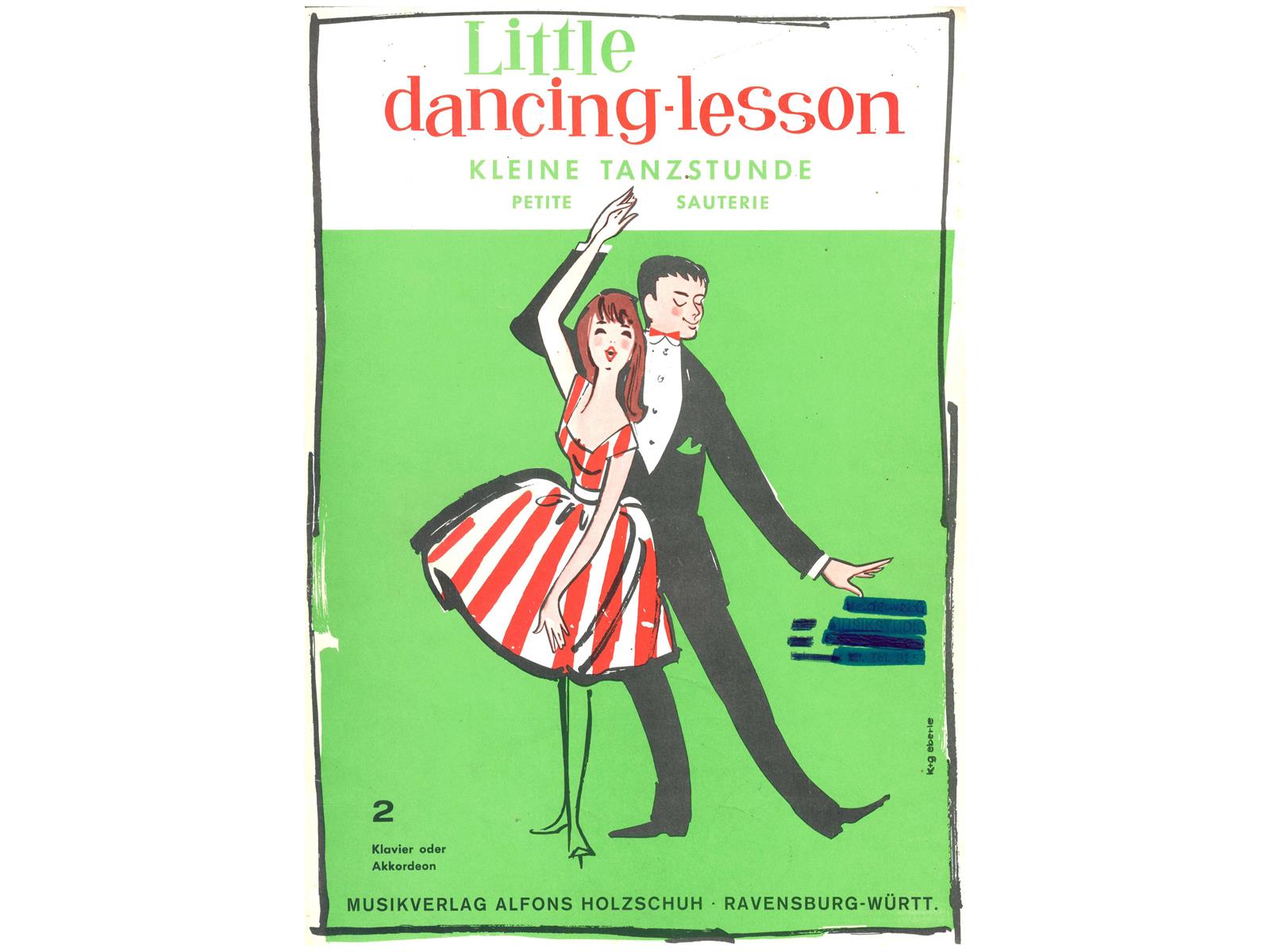 Little Dancing Lesson 2, Holzschuh - Antiquariat Little Dancing Lesson 2, Holzschuh - Antiquariat