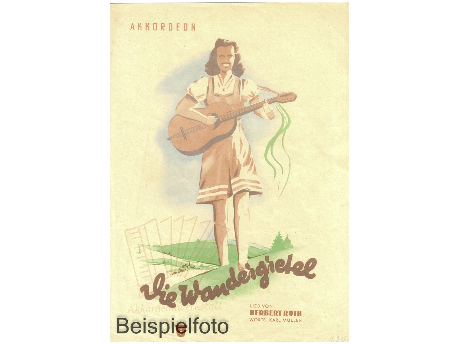 Die Wandergretel, Einzelausgabe - Antiquariat