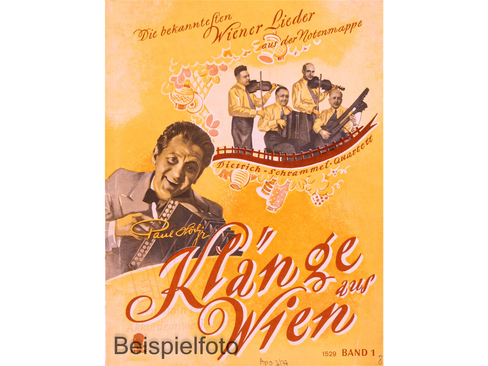 Klänge aus Wien 1, für Akkordeon - Antiquariat