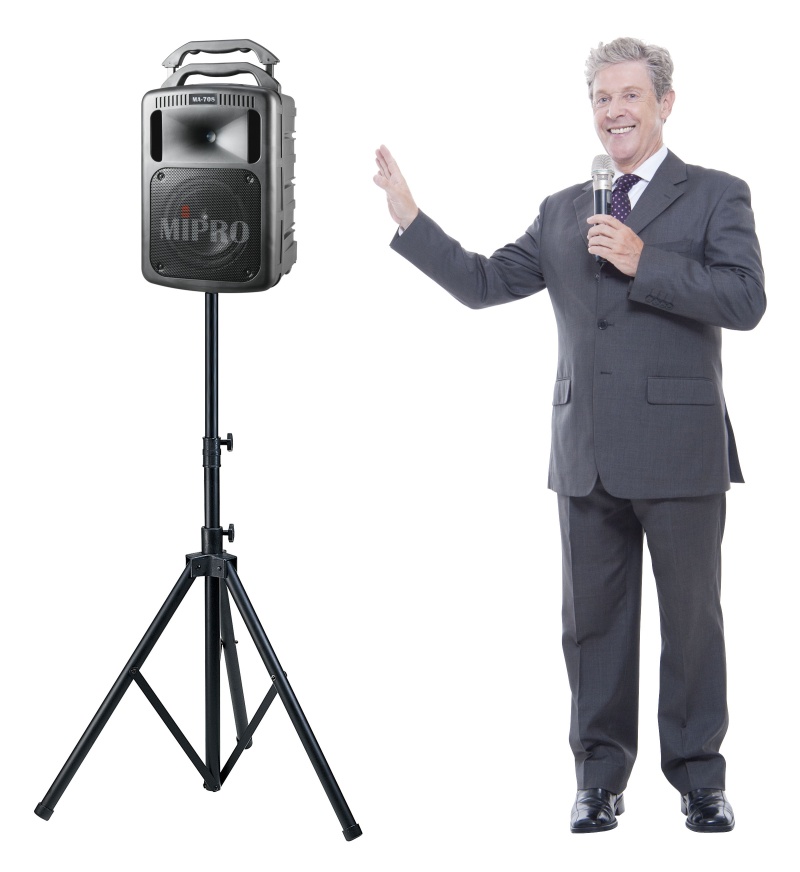 Mobiles Lautsprechersystem Mipro MA-708 Akku Mobiler Lautsprecher Mipro MA-708 Akku mit CD-Player