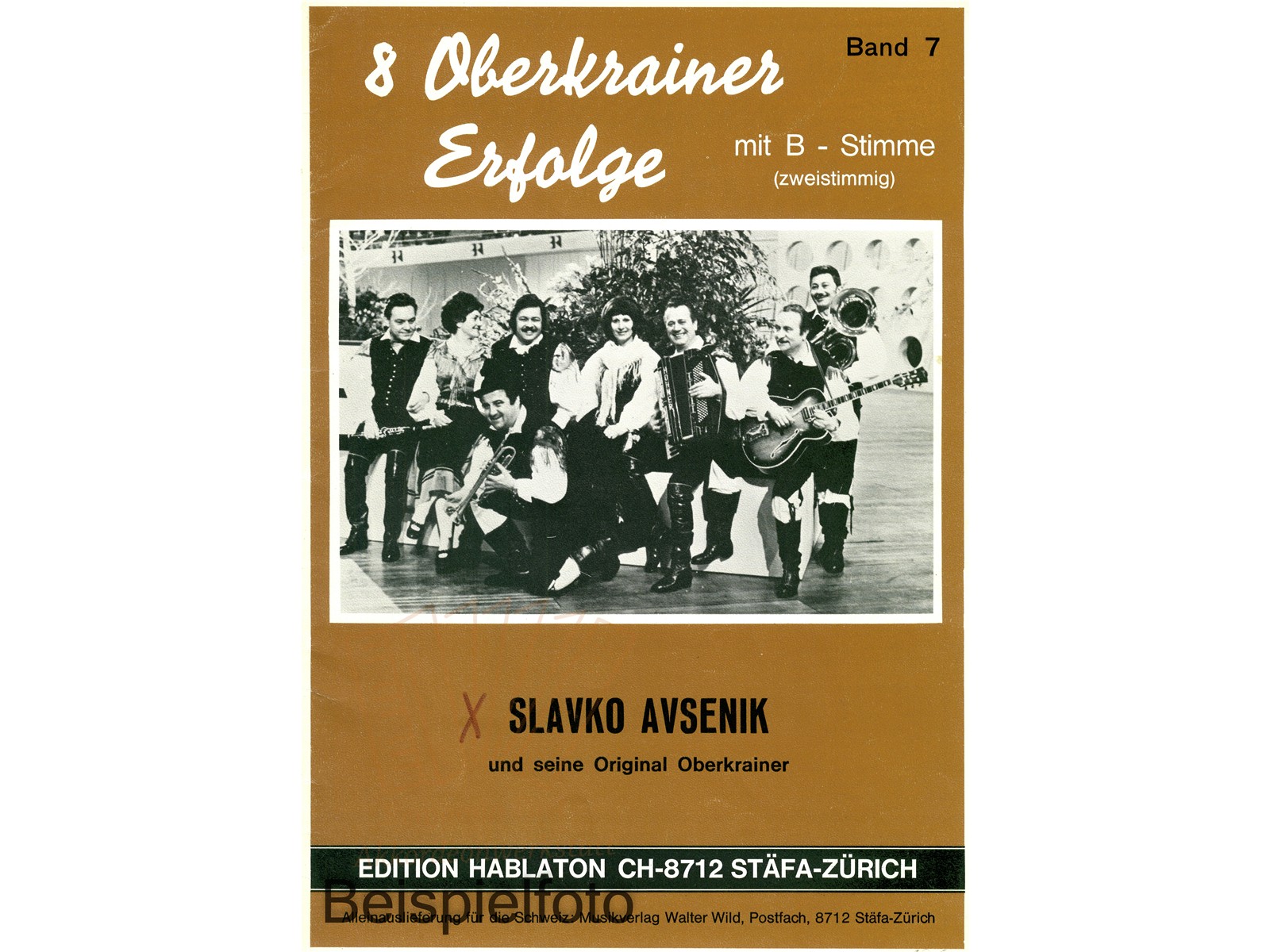 8 Oberkrainer Erfolge Band 7 - Antiquariat 8 Oberkrainer Erfolge Band 7 - Antiquariat