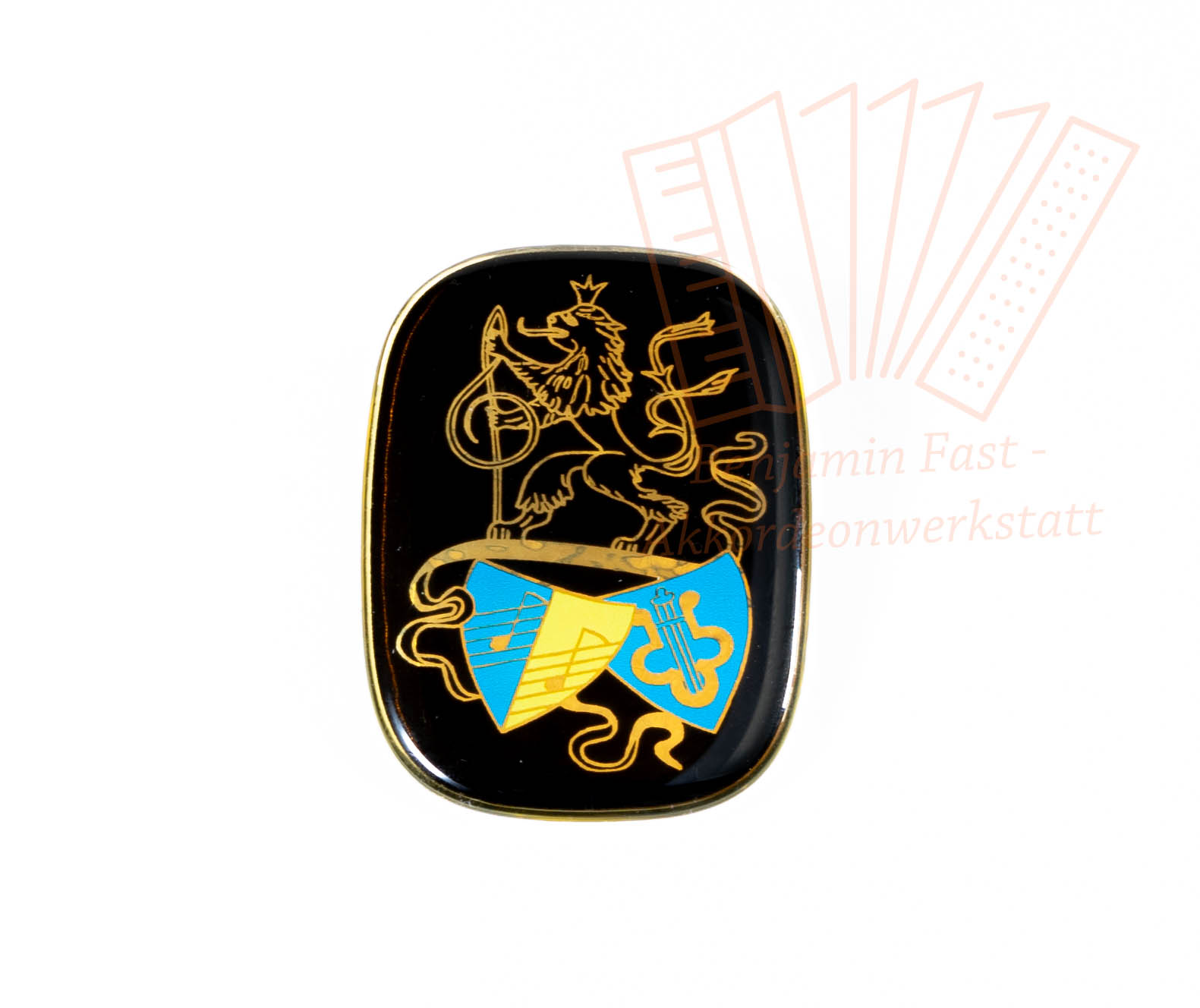 Emblem Weltmeister 3D neu gold