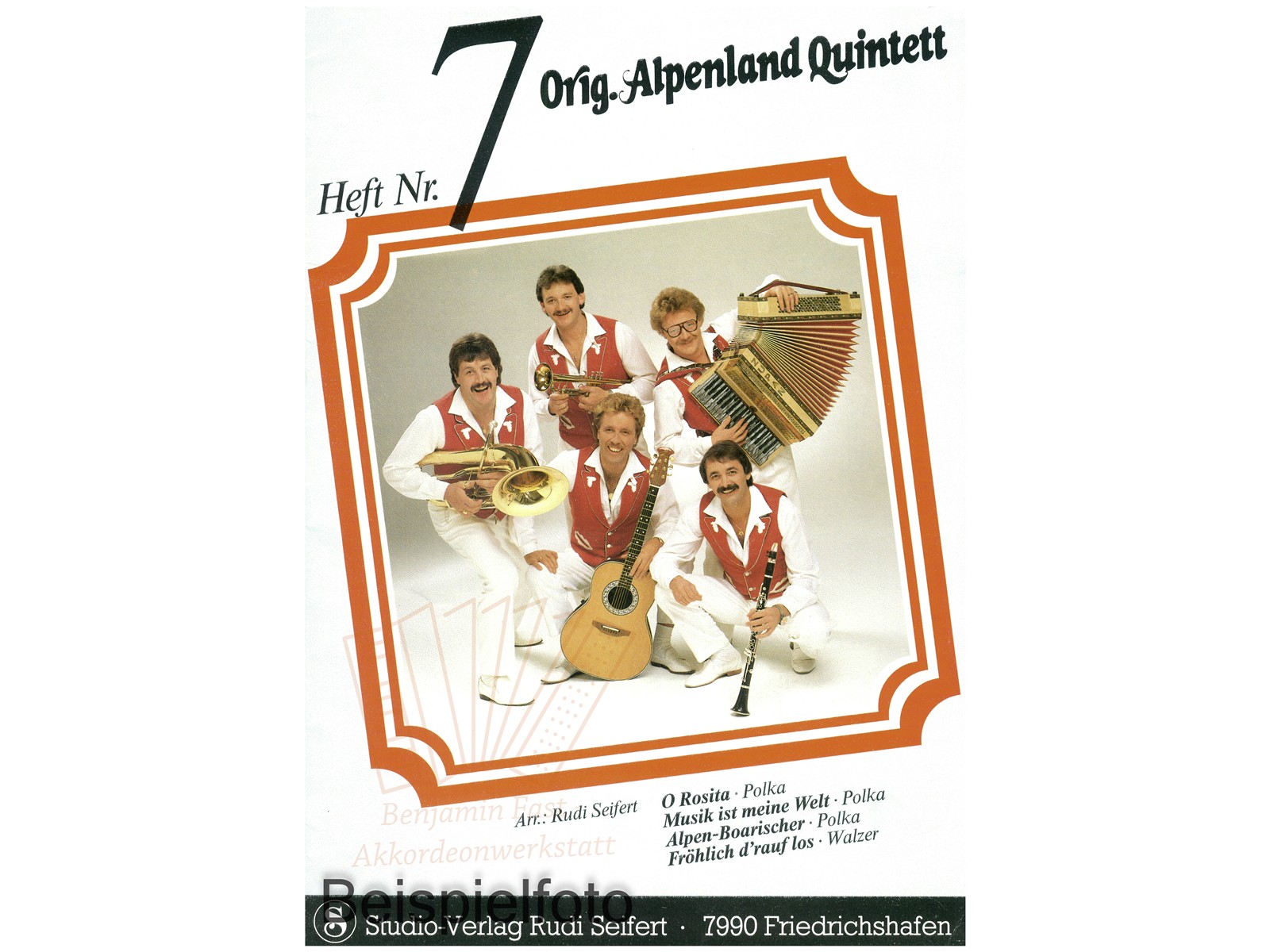 Original Alpenland Quintett 7 - Antiquariat Original Alpenland Quintett 7 - Antiquariat