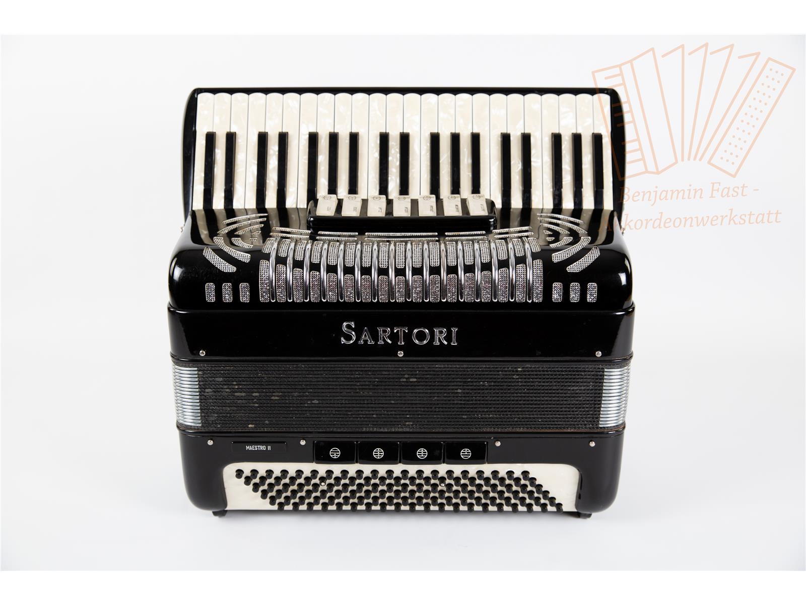 Akkordeon Sartori Maestro II 41/120/IV/8/4 MT - gebraucht