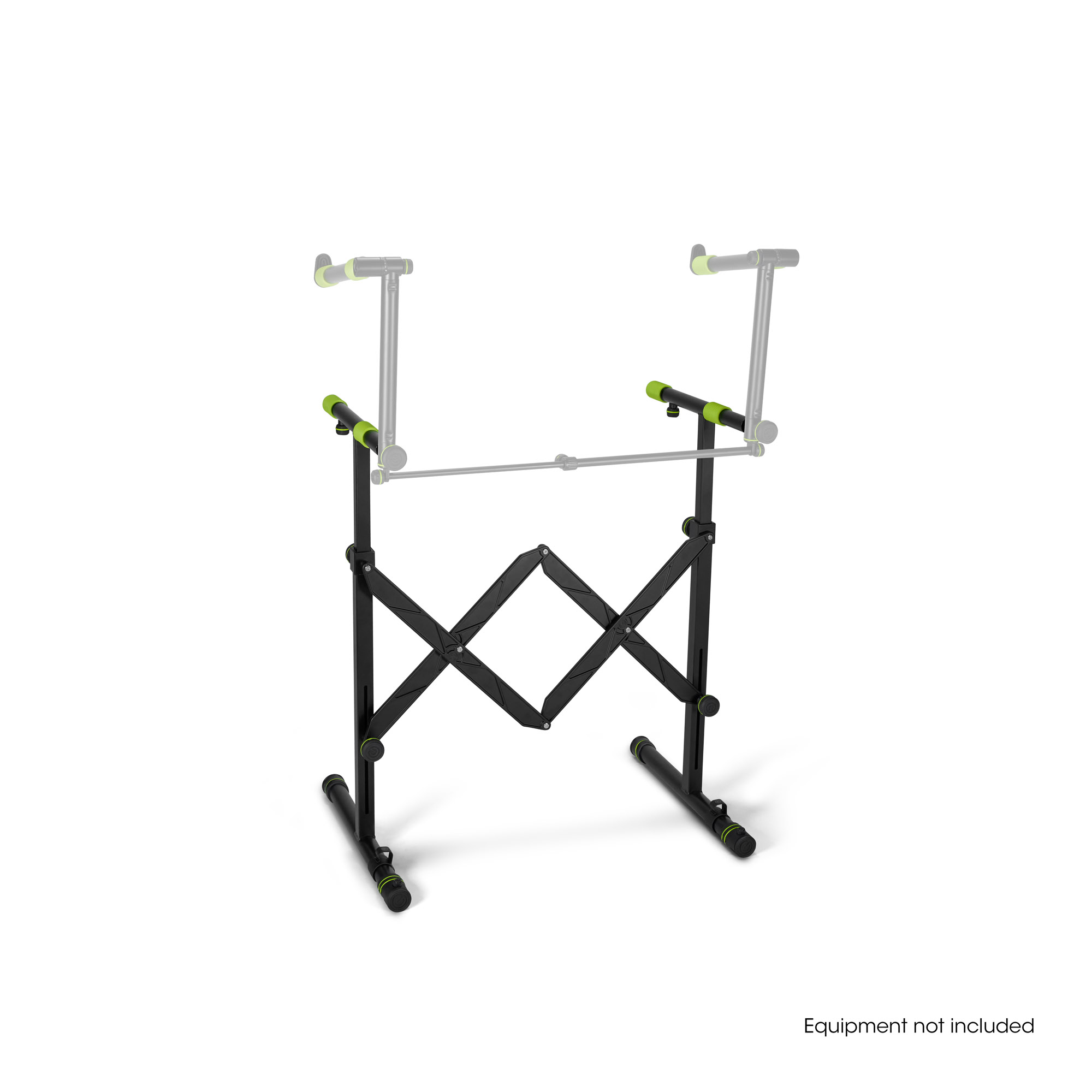 Faltbarer Keyboardständer mit Scherenmechanismus