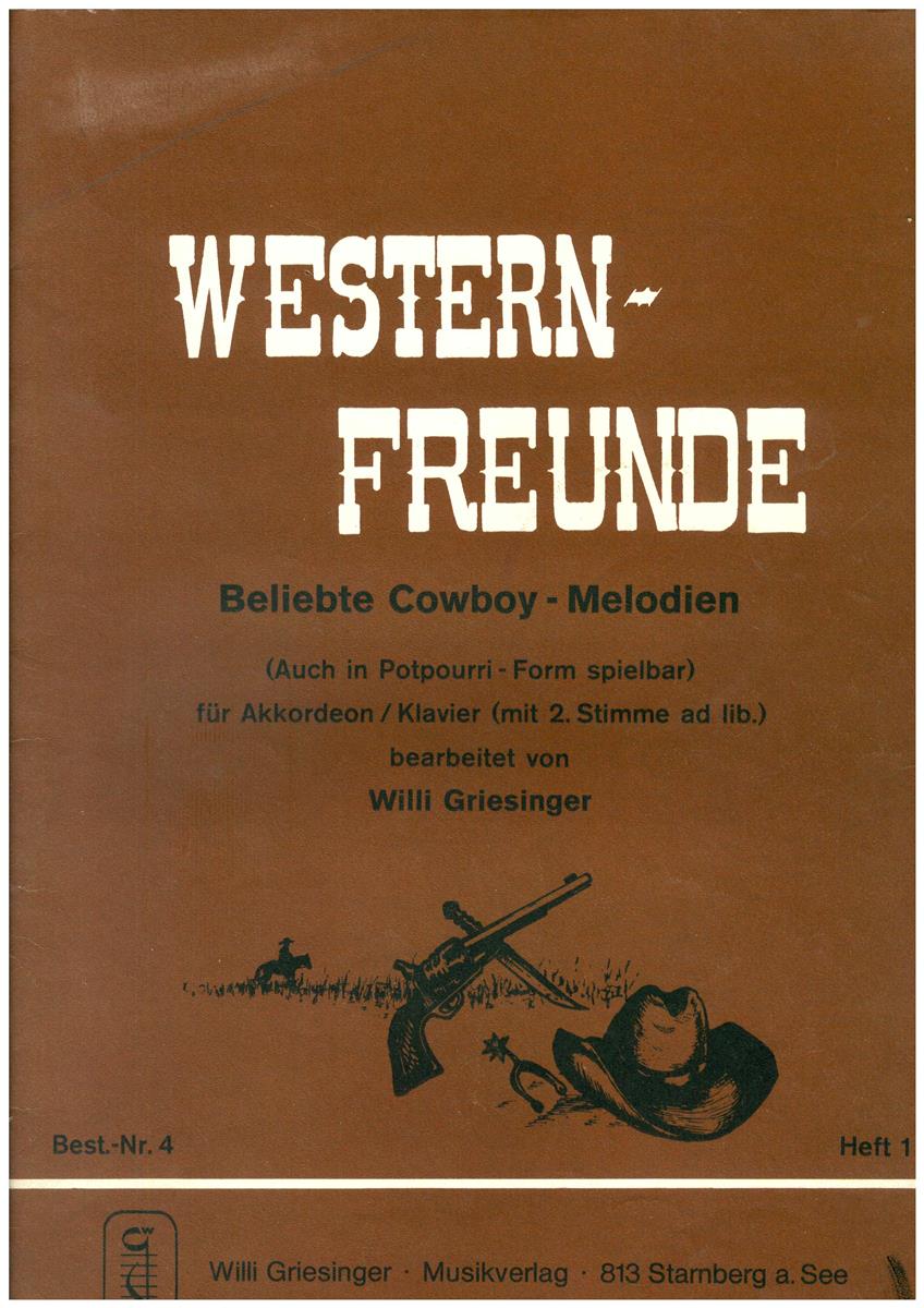 Western Freunde 1, Griesinger - AKK1 - Antiquariat Western Freunde 1, Griesinger - AKK1 - Antiquariat