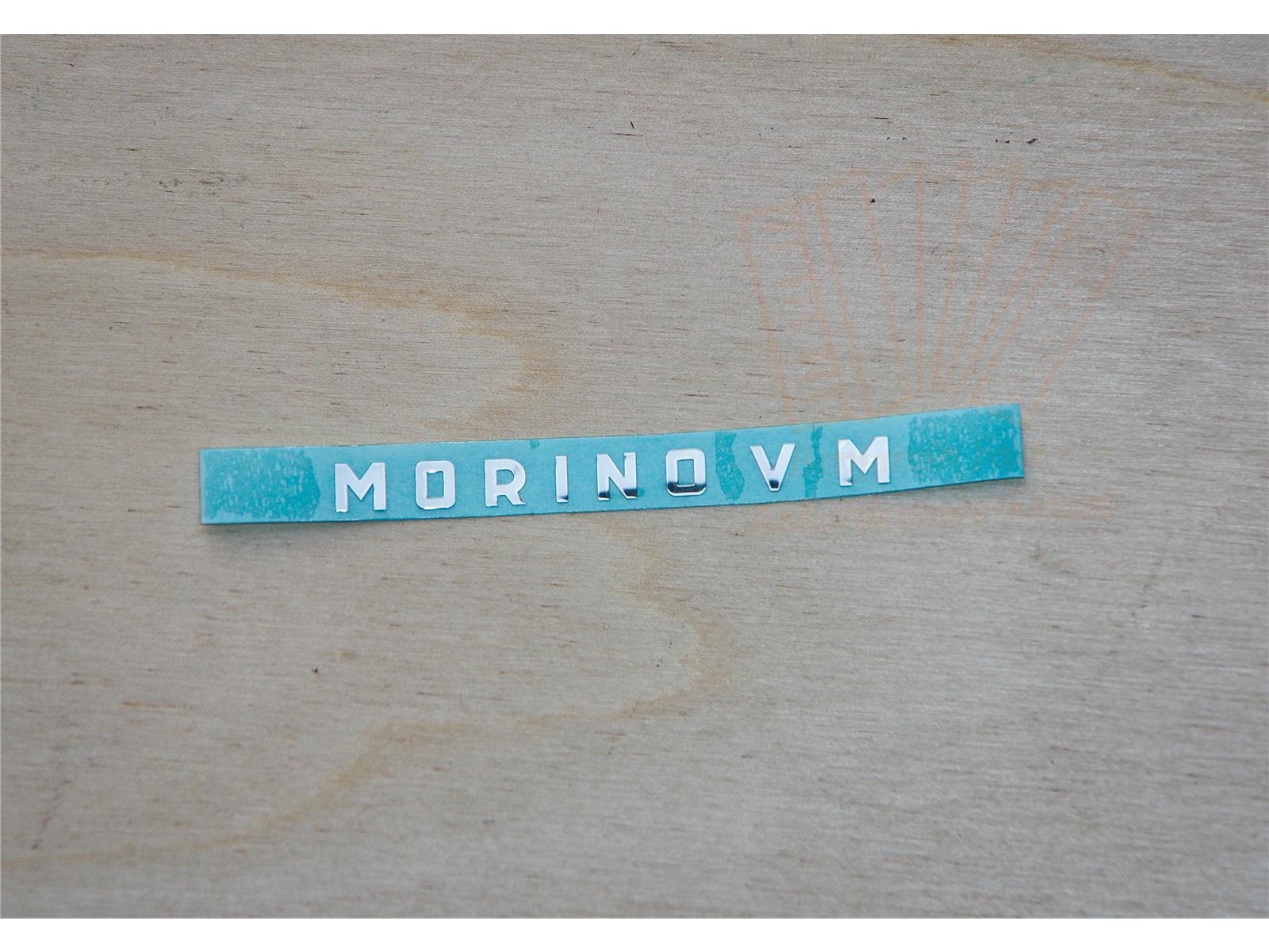 Schriftzug "MORINO V M" Schriftzug "MORINO V M"