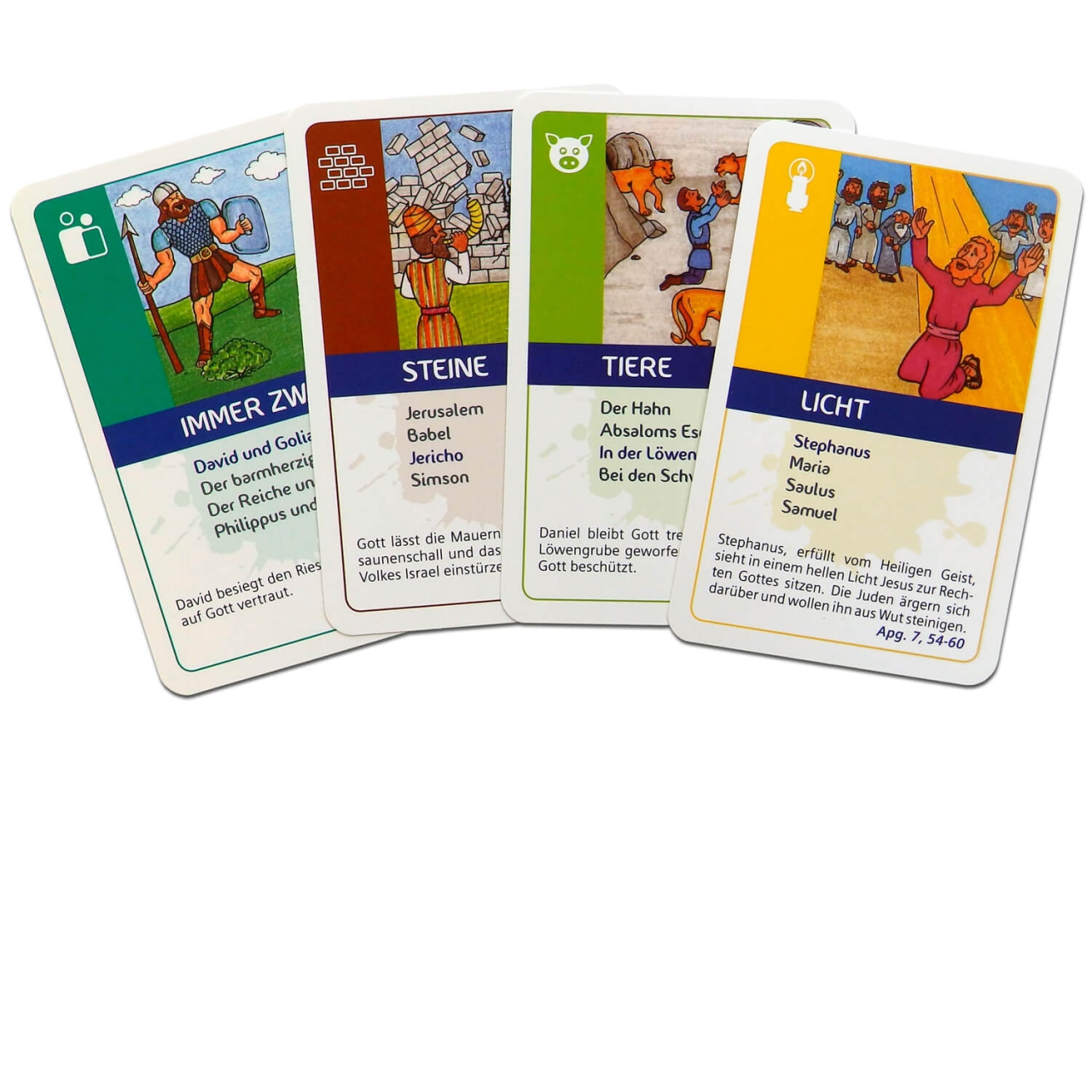 Kartenspiel - Bibel-Quartett Kartenspiel - Bibel-Quartett