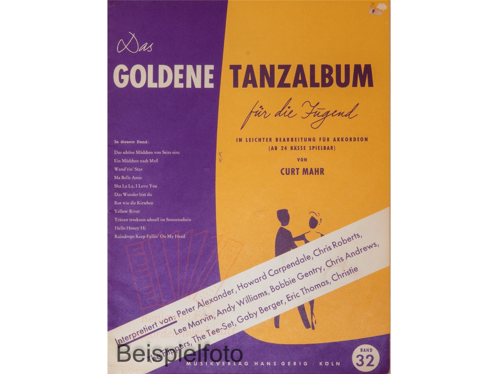 Das Goldene Tanzalbum Band für die Jugend 32 - Antiquariat Das Goldene Tanzalbum Band für die Jugend 32 - Antiquariat