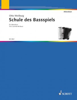 Schule des Bassspiels 2, Akkordeon, Otto Weilburg