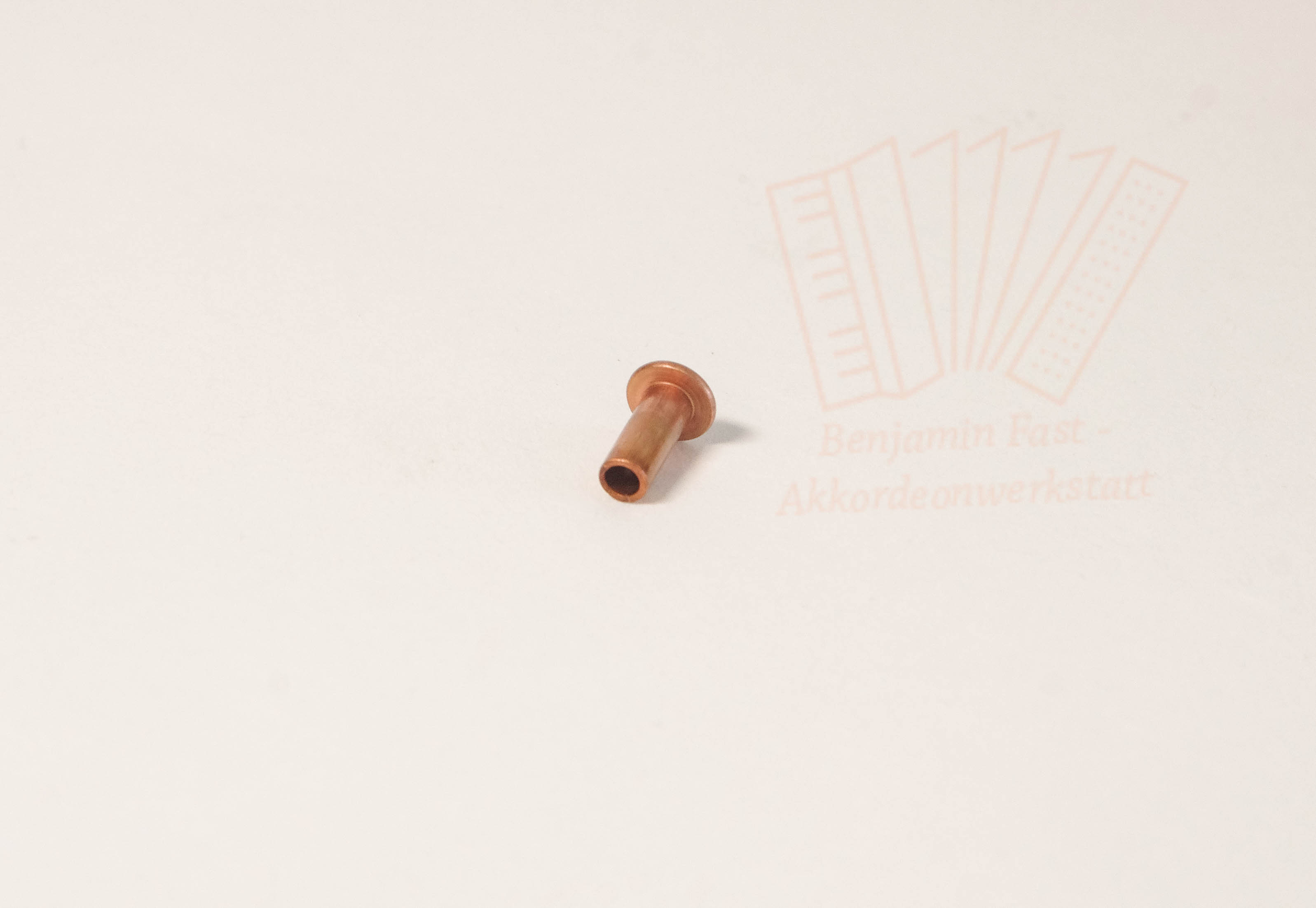 Vollhohlniete 4x10mm Kupfer DIN 7338