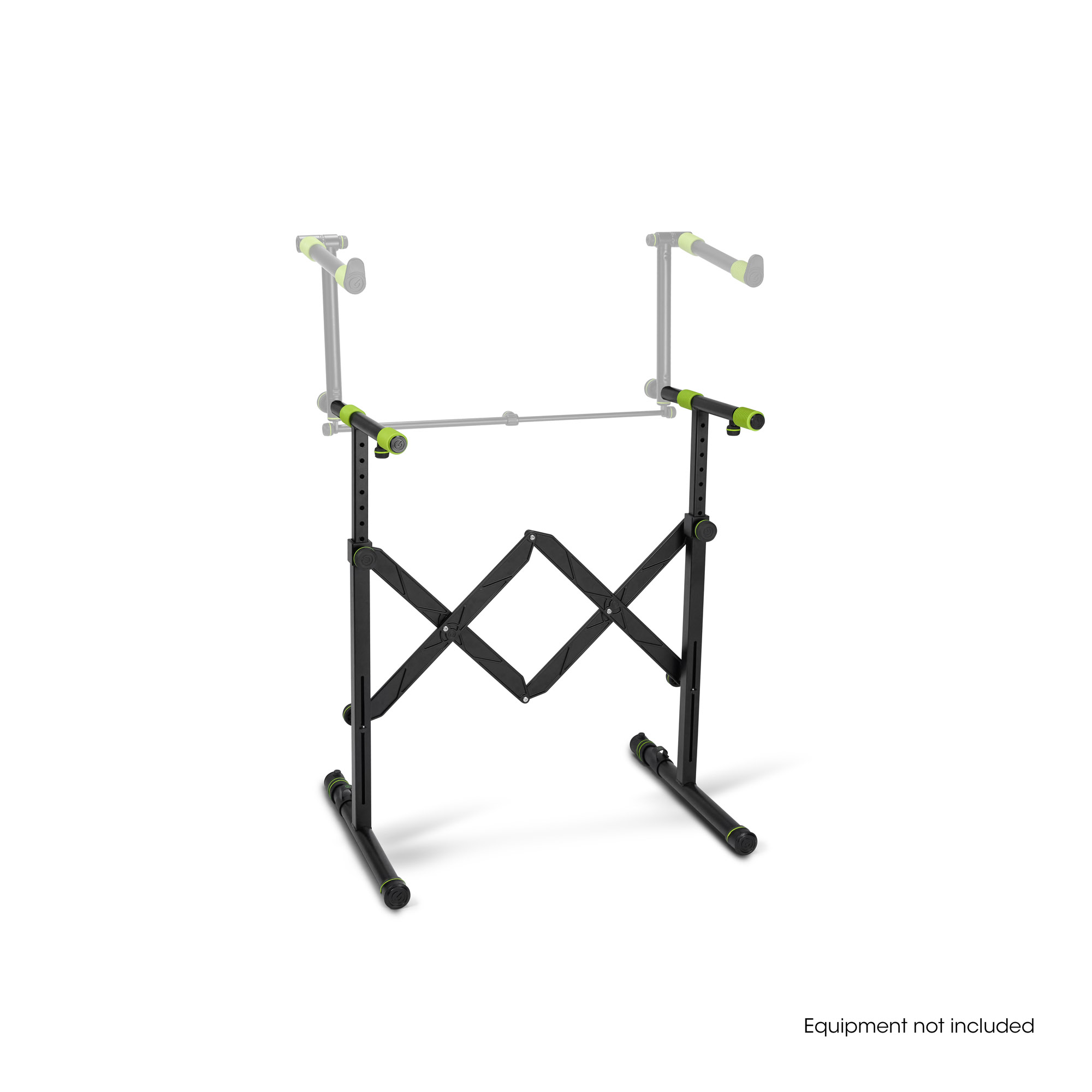 Faltbarer Keyboardständer mit Scherenmechanismus