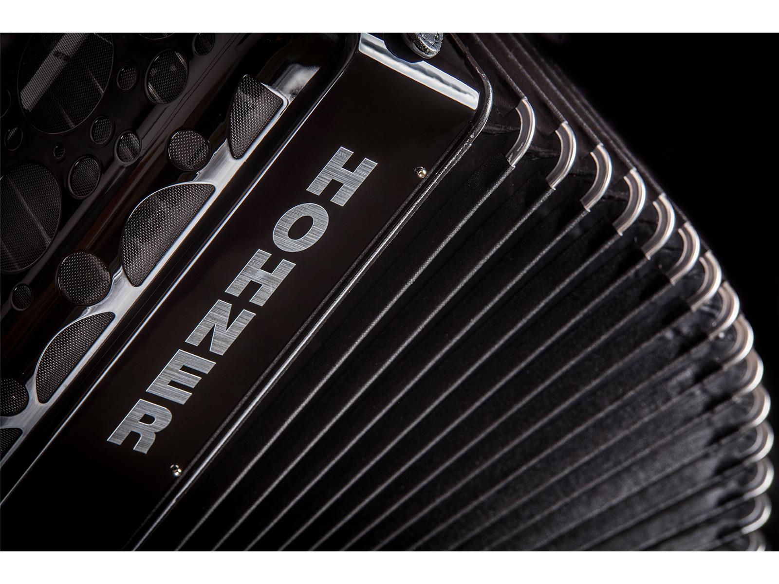 Akkordeon Hohner Amica IV 120 Bass schwarz Akkordeon Hohner Amica IV 120 Bass schwarz