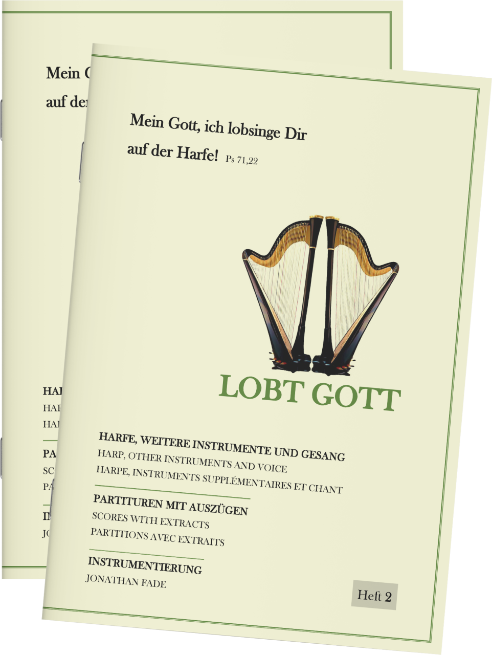 Harfenpartitur - Lobt Gott (Heft 2) Harfenpartitur - Lobt Gott (Heft 2)