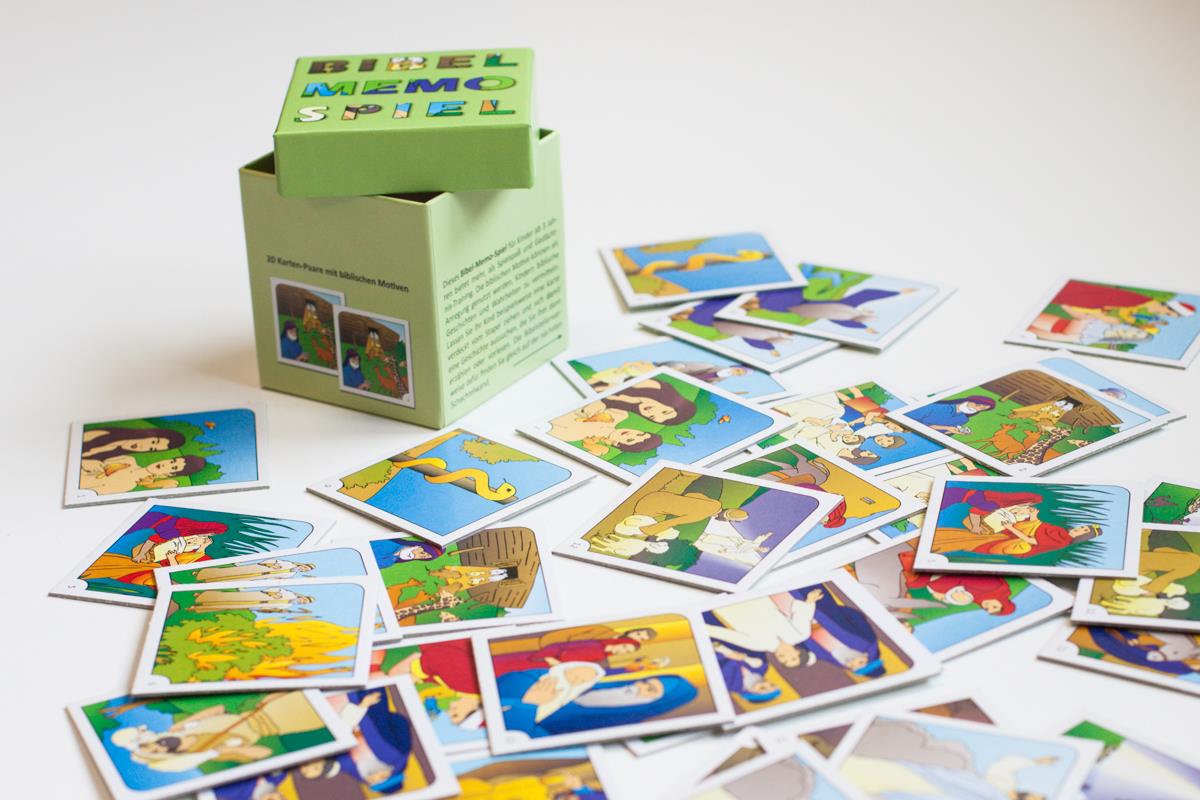 Bibel-MEMO-Spiel (20 Kartenpaare)