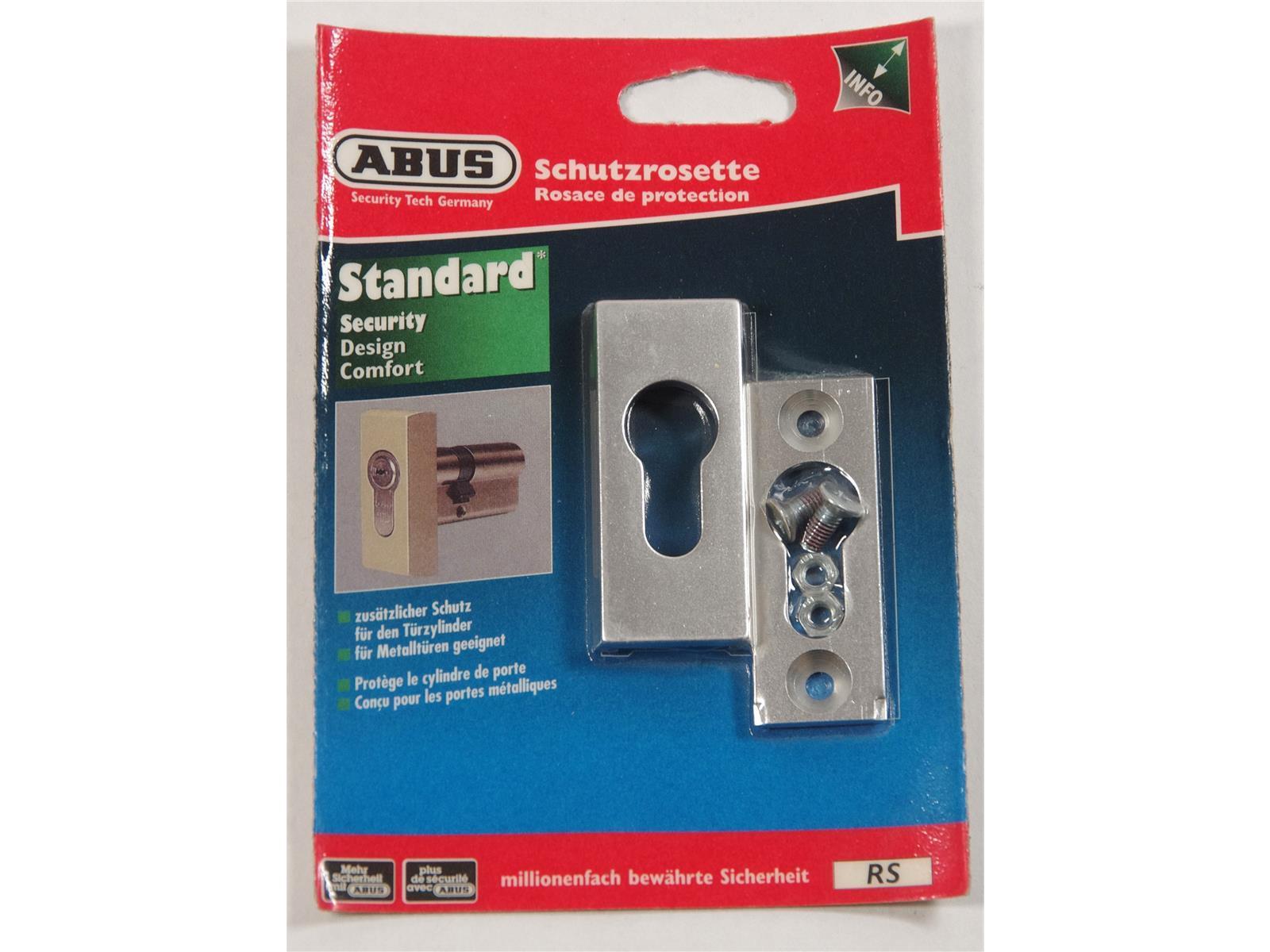 Schutzrosette RS 314 14mm eckig Alu ABUS