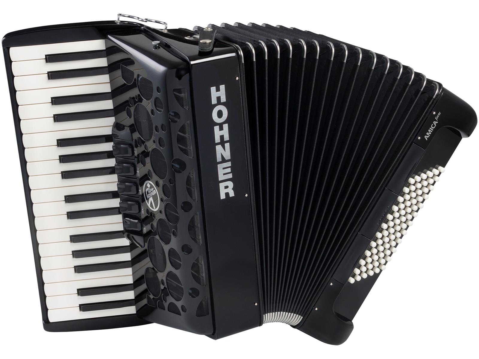 Akkordeon Hohner Amica III 72 Bass schwarz Akkordeon Hohner Amica III 72 Bass schwarz