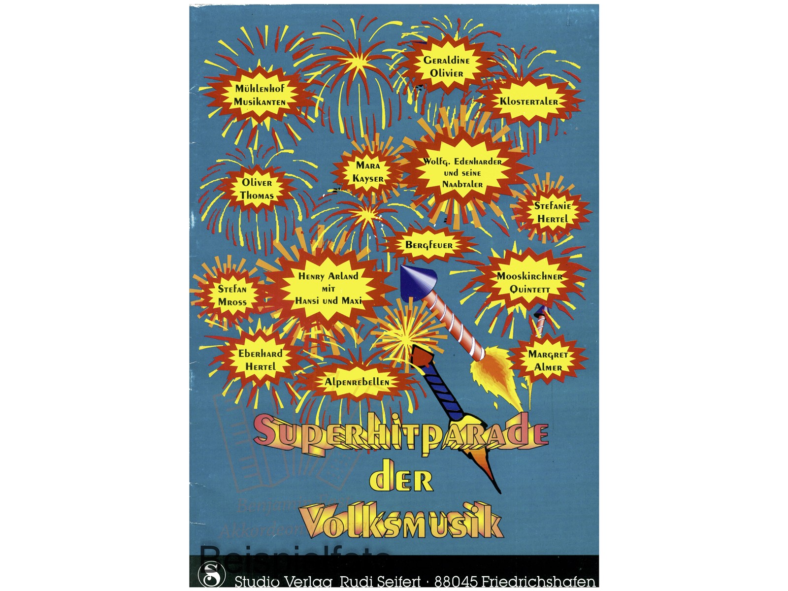 Superhitparade der Volksmusik - Antiquariat