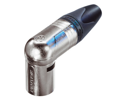 XLR-Stecker gewinkelt 5pol Stecker, male,vernickelt XLR-Stecker gewinkelt 5pol Stecker, male,vernickelt