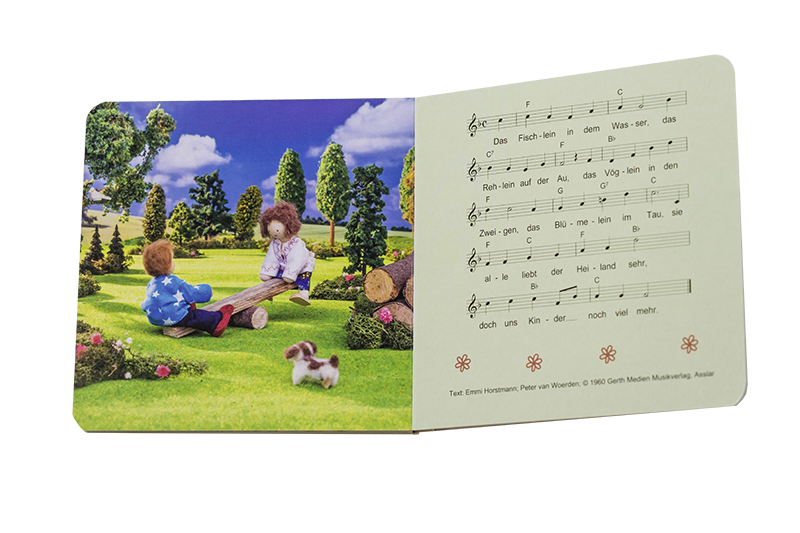 Das Fischlein in dem Wasser (Pappebuch)