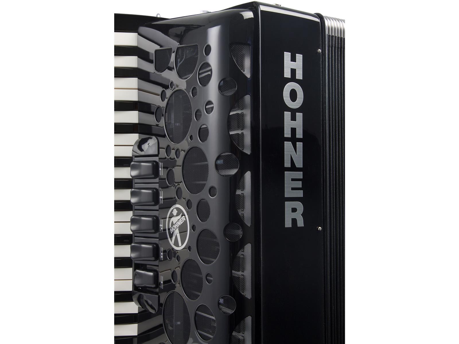 Akkordeon Hohner Amica III 72 Bass schwarz Akkordeon Hohner Amica IV 120 Bass schwarz