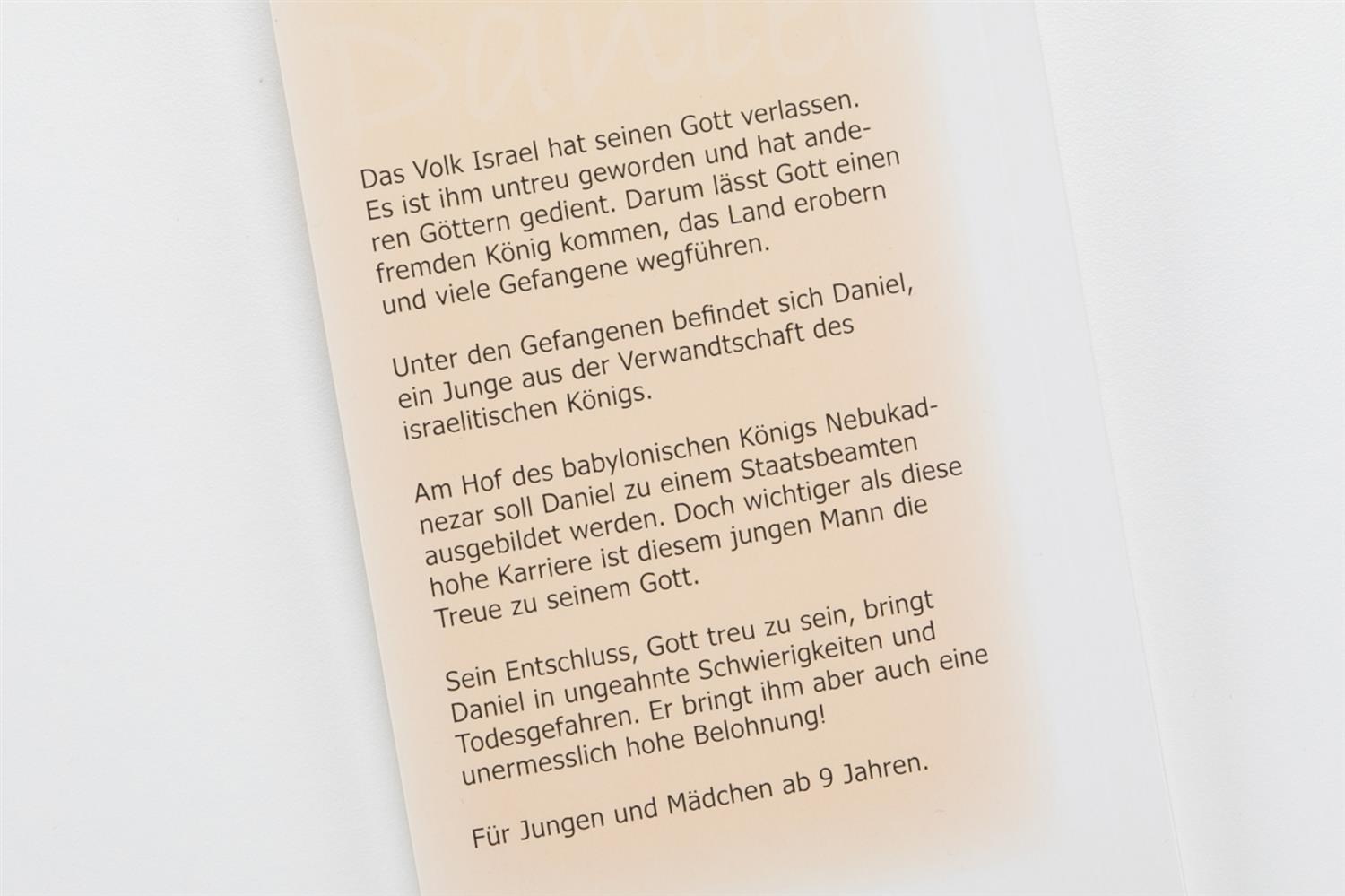 Daniel - Prinz im Exil, Handford