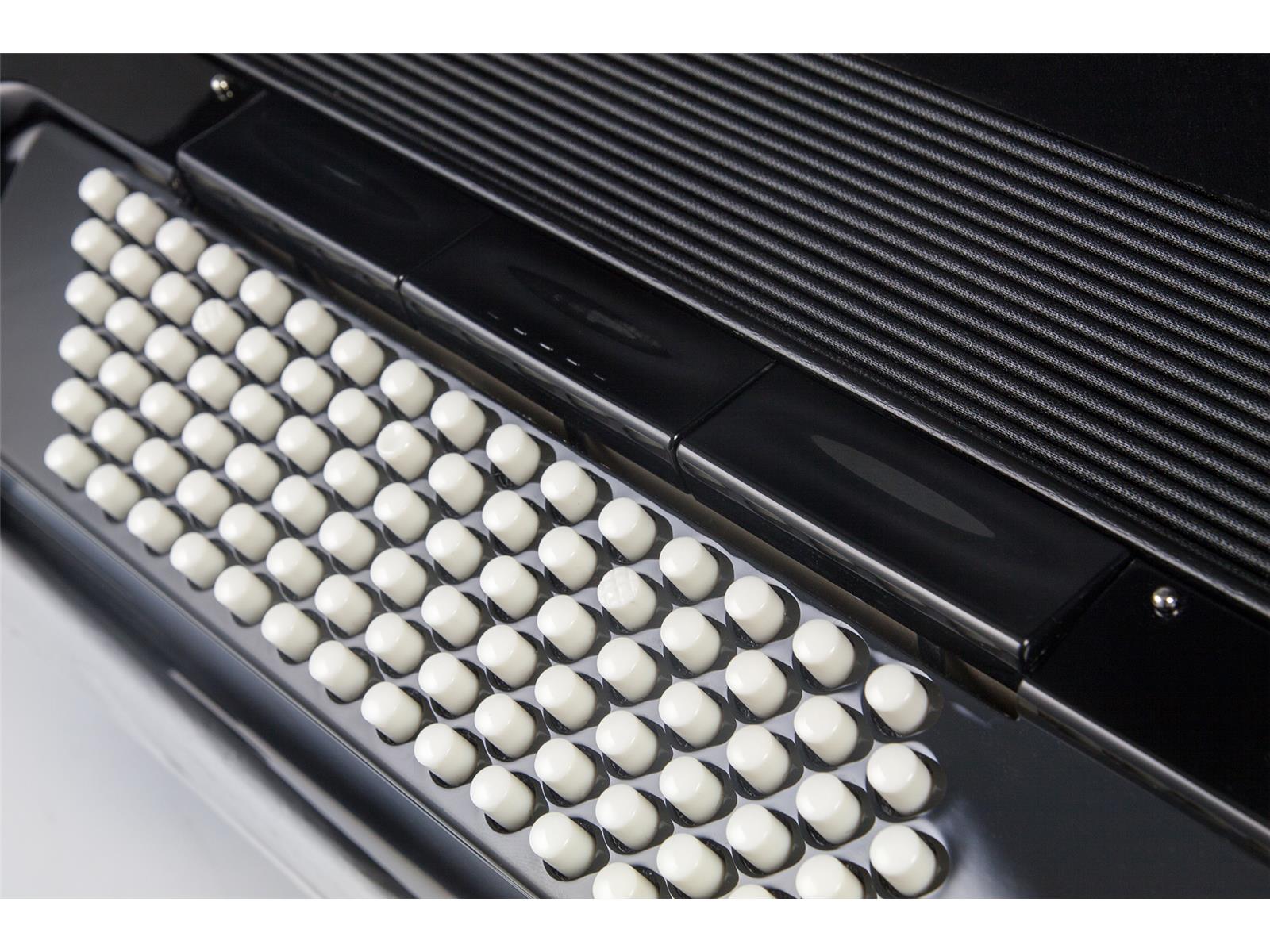 Akkordeon Hohner Amica III 72 Bass schwarz