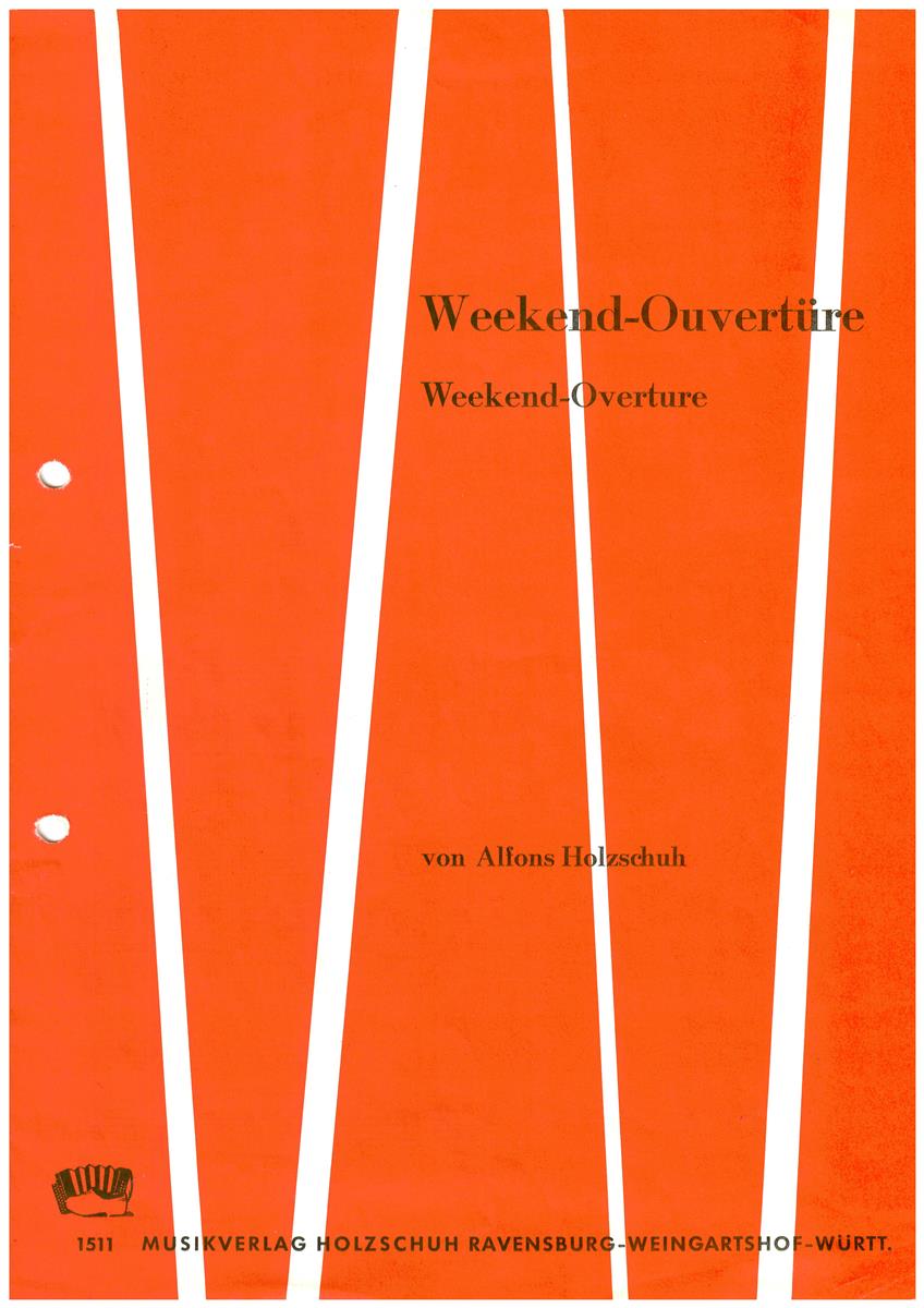 Weekend, Ouvertüre, Akkordeon - Antiquariat