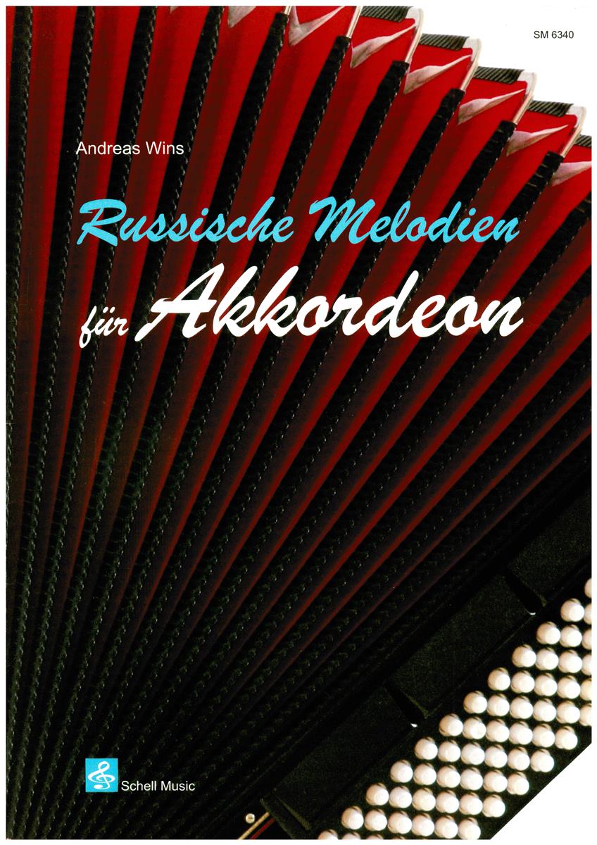 Russische Melodien für Akkordeon - Antiquariat