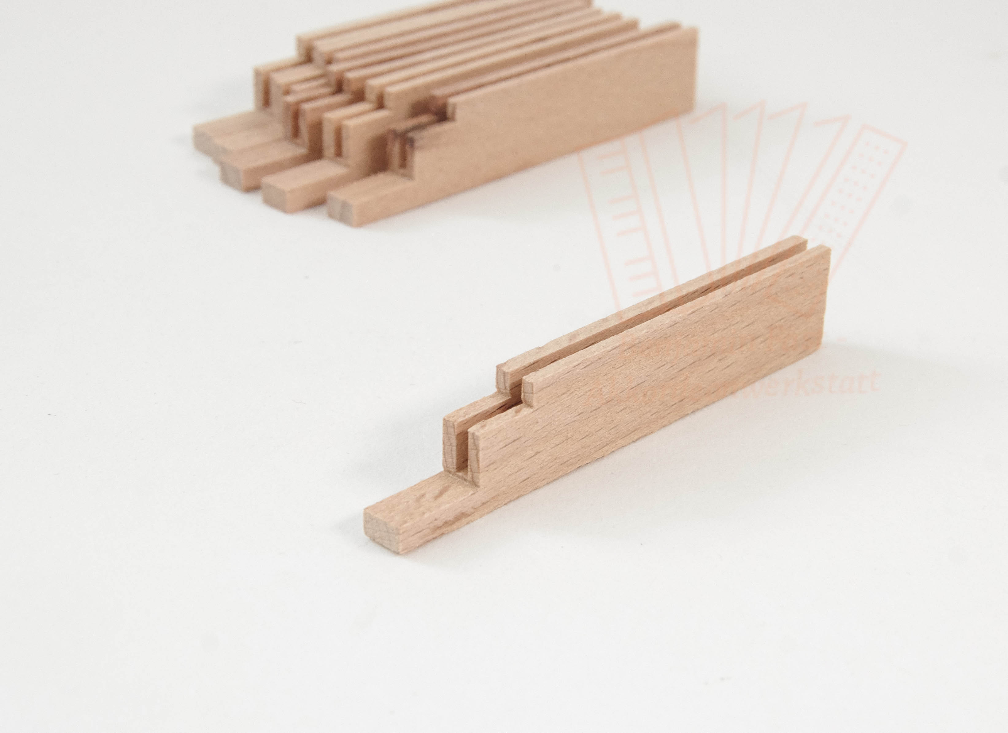 Holzkern kleine Taste Buche Holzkern kleine Taste Buche