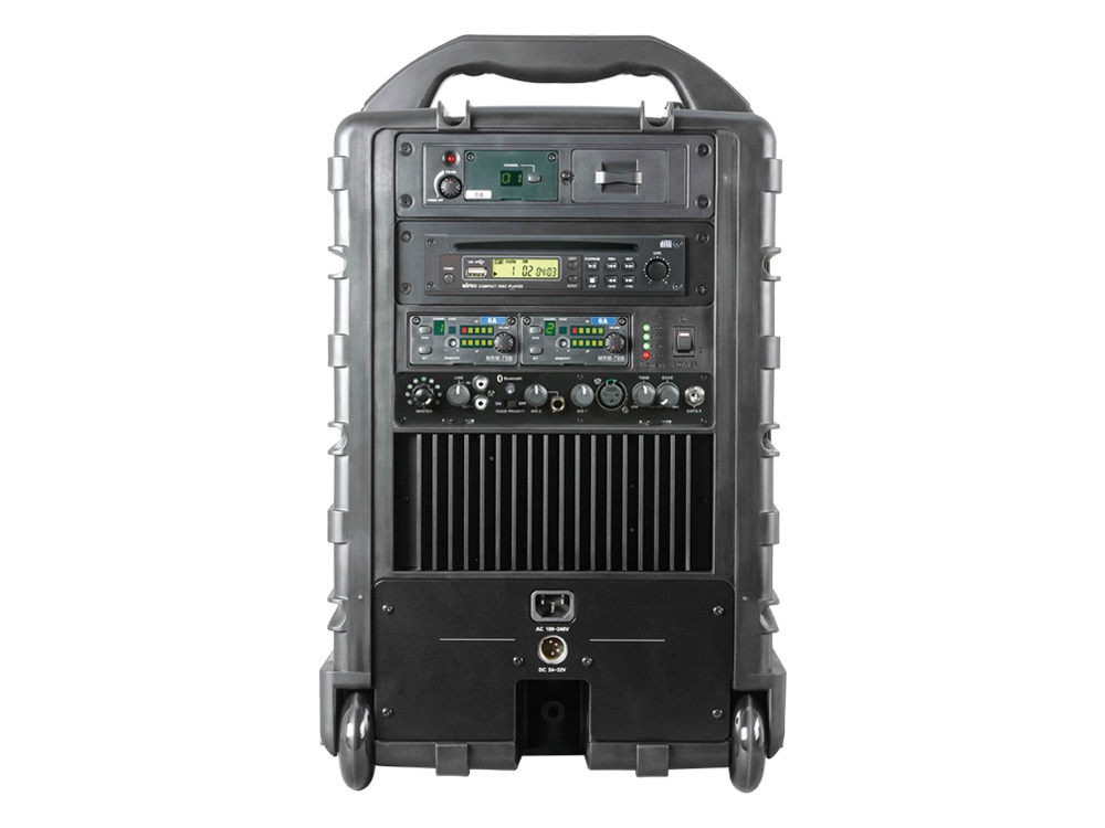 Mobiles Lautsprechersystem Mipro MA-708 Akku Mobiler Lautsprecher Mipro MA-708 Akku mit CD-Player