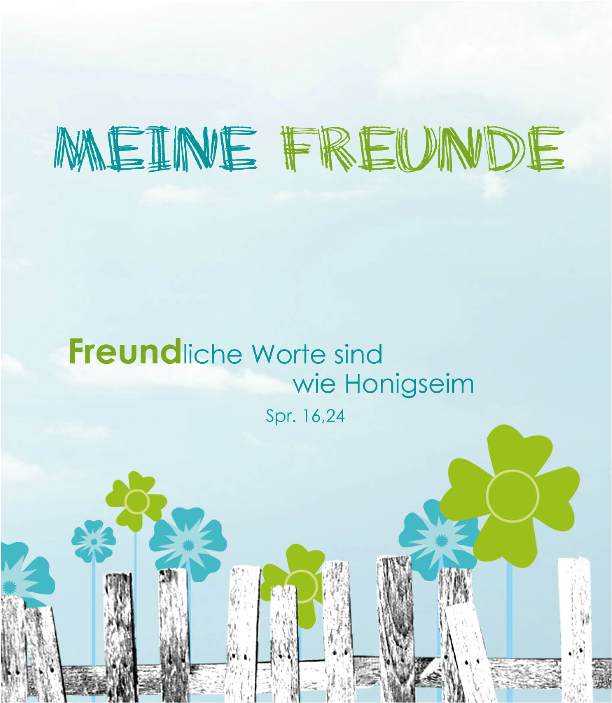 Meine Freunde (Freundebuch) - Auslauf Meine Freunde (Freundebuch) - Auslauf