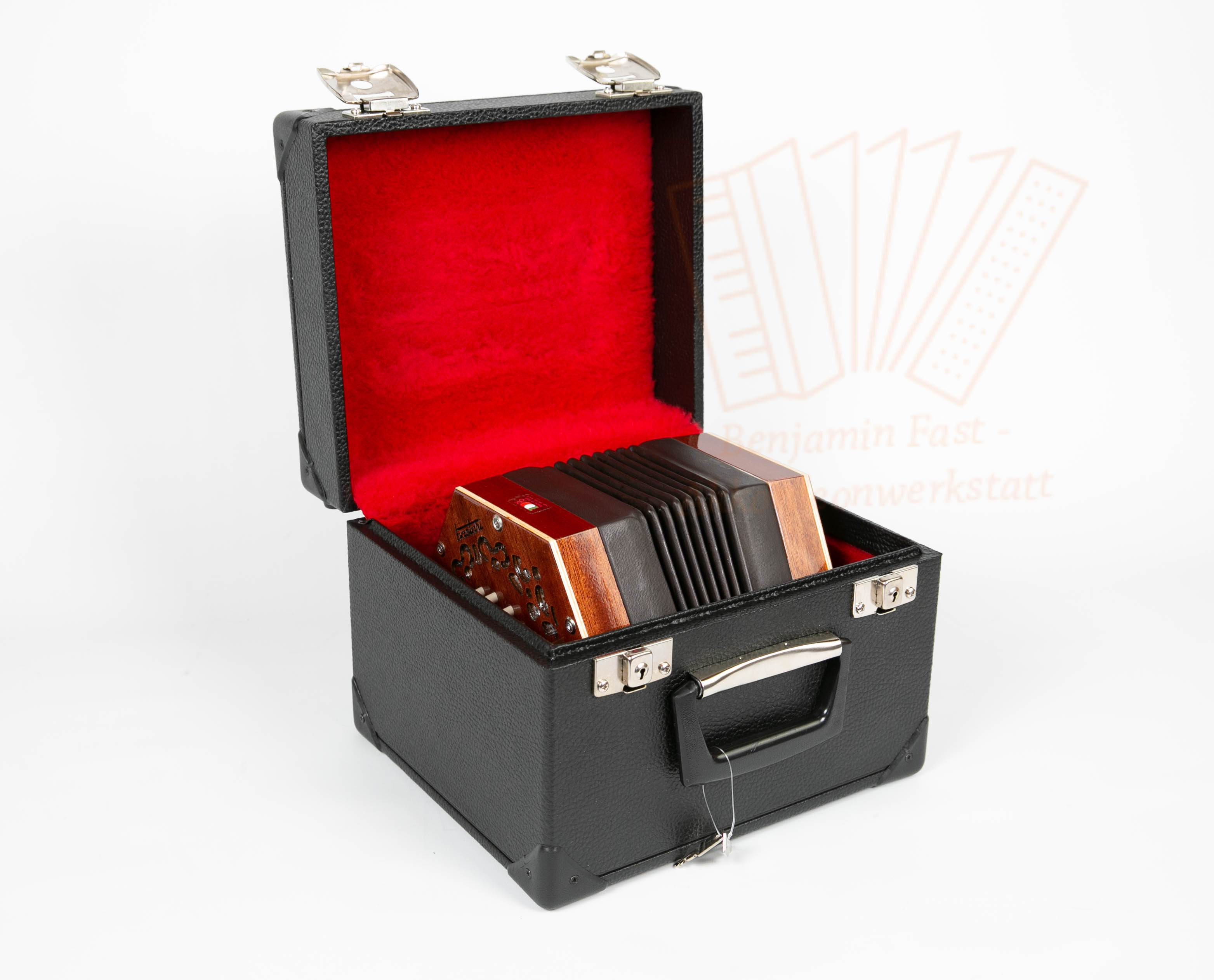 Konzertina Englische Concertina Stagi A-48 - chromatisch/gleichtönig Konzertina Englische Concertina Stagi A-48 - chromatisch/gleichtönig