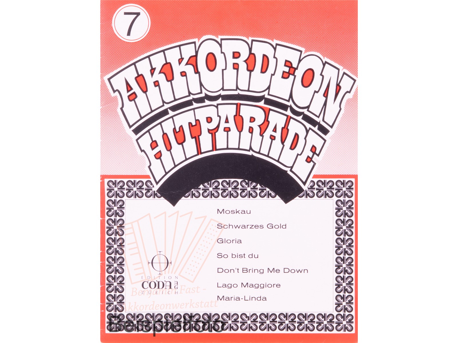 Akkordeon Hitparade 7 - Antiquariat