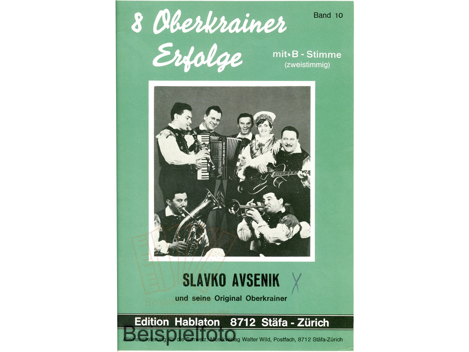 8 Oberkrainer Erfolge Band 10 - Antiquariat 8 Oberkrainer Erfolge Band 10 - Antiquariat
