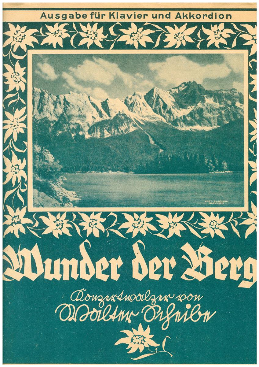 Wunder der Berge, Scheibe - Antiquariat